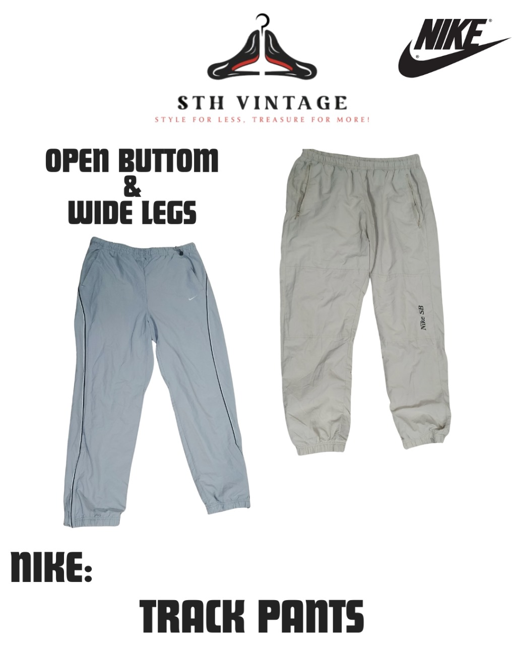 Nike Open Bottom Track Pants
