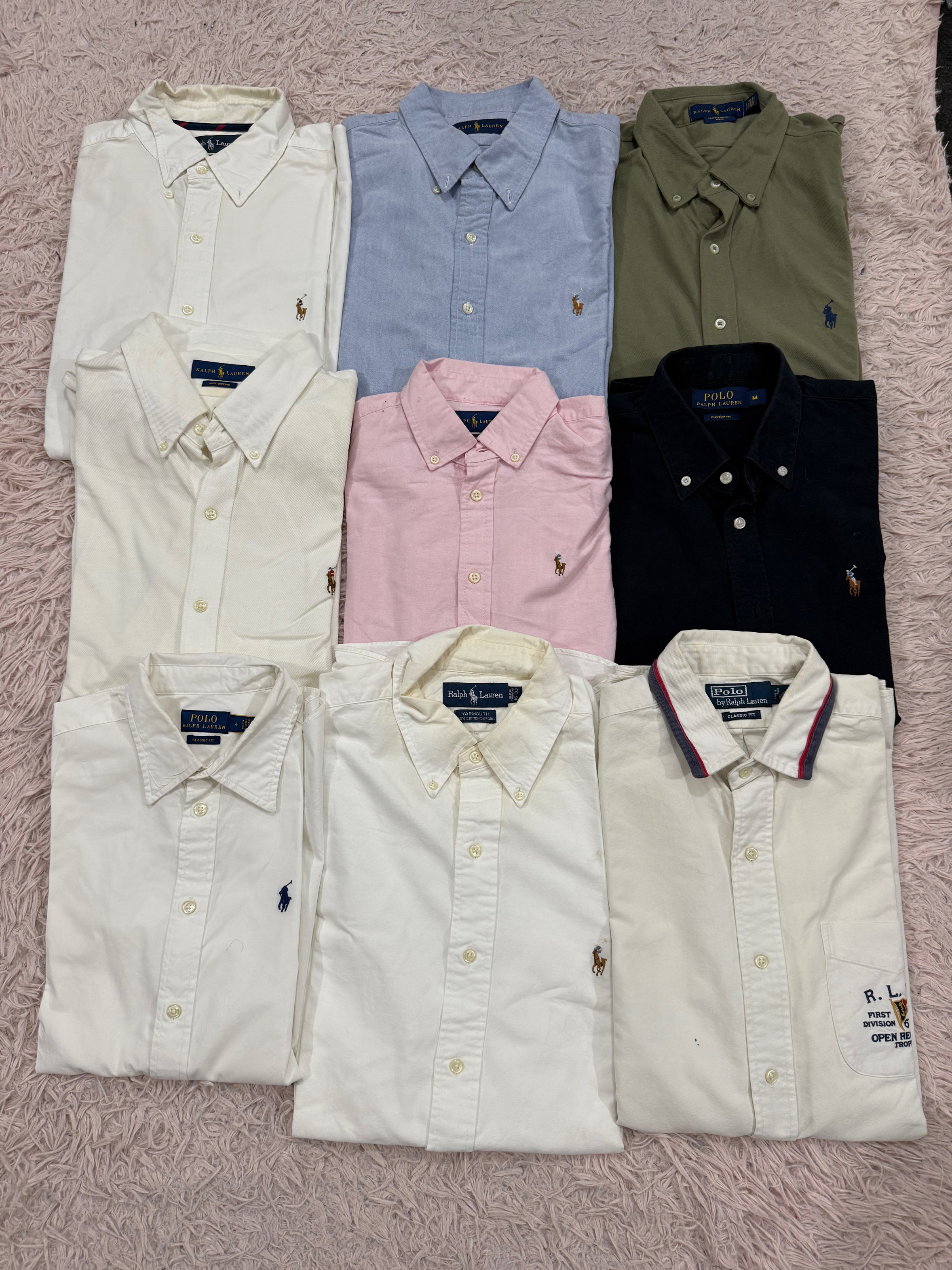 Polo Ralph Lauren einfarbige Hemden
