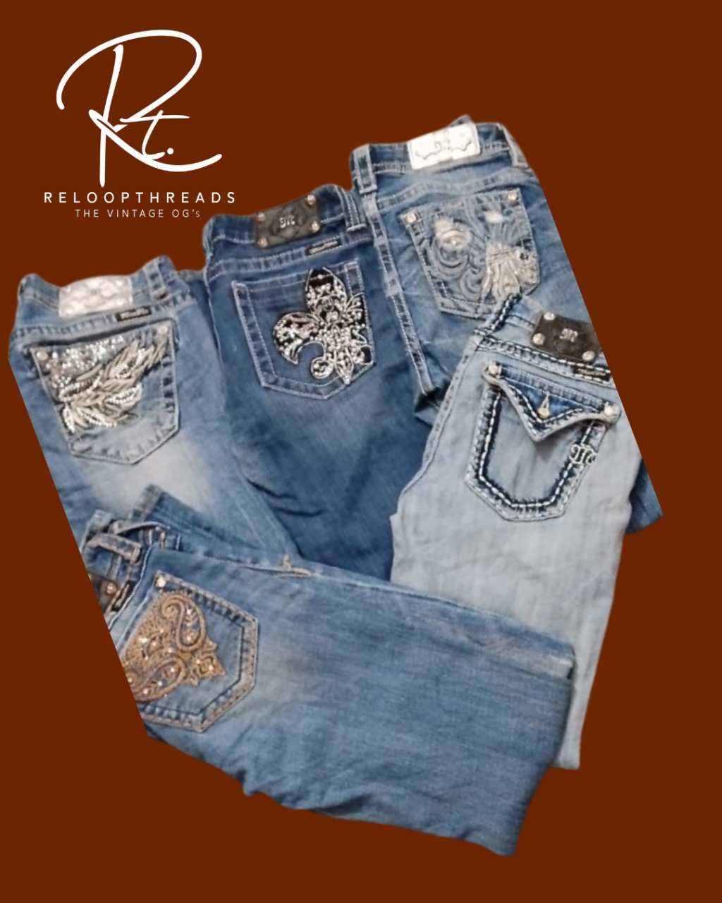 RT1101 Miss Me Mix Jeans