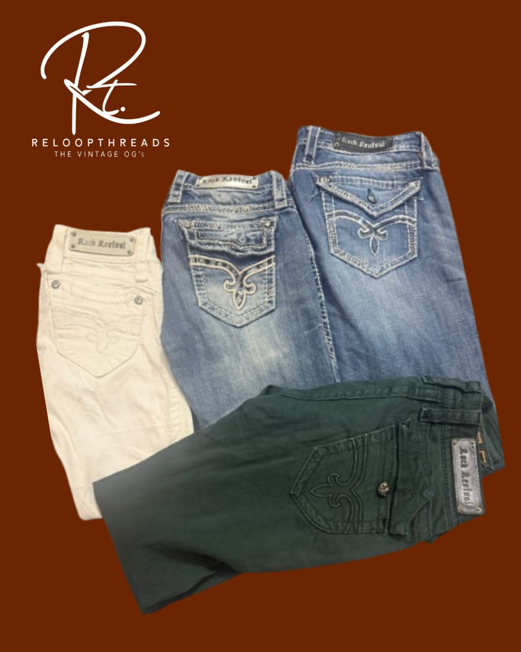 Jeans Mix Rock Revival RT1112