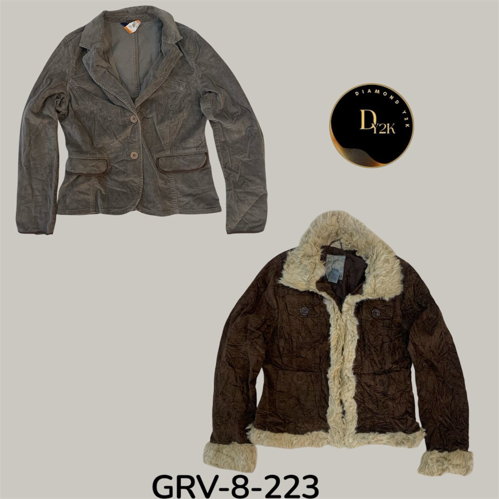 Y2K Corduroy Jacket – Classic Texture, Iconic Fit (GRV-8-223)