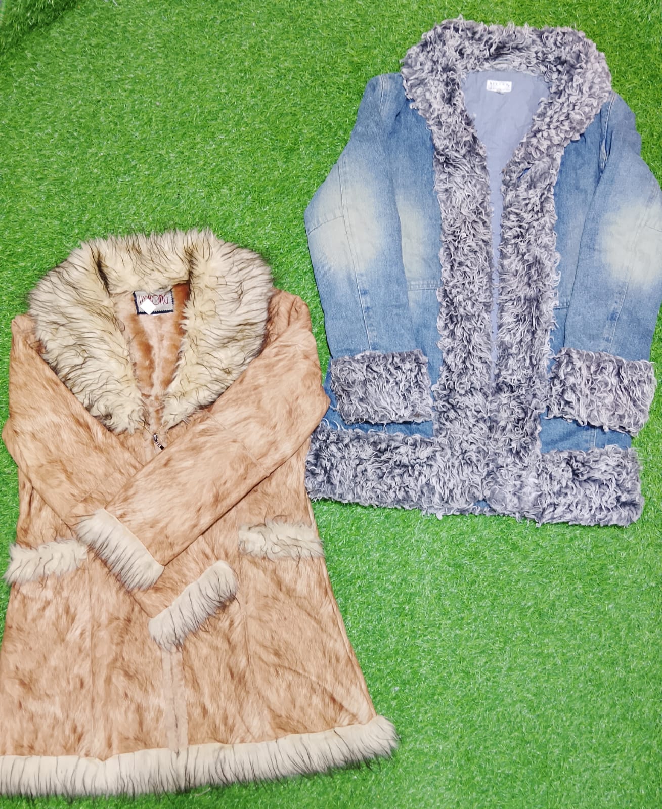 Afghan Y2K long coats