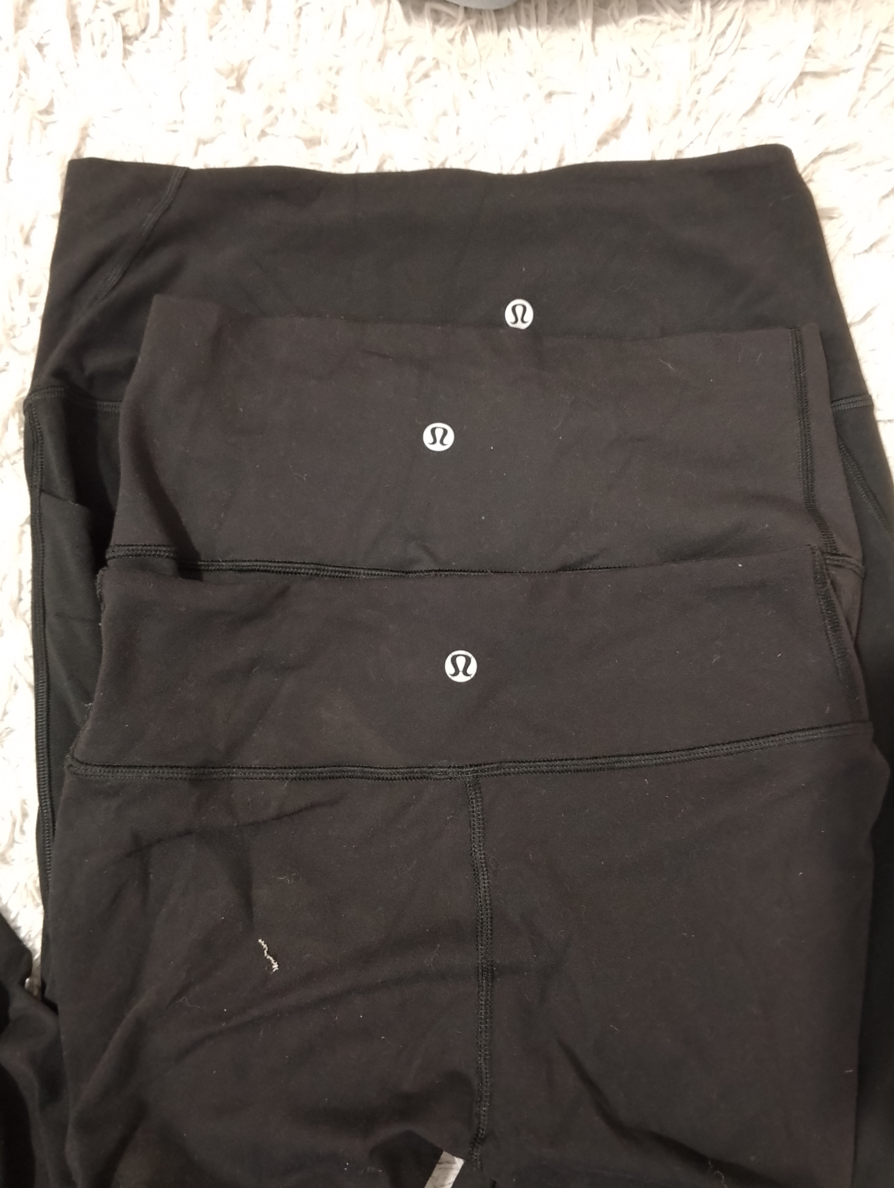 Lululemon black leggings -14p -18/8/25