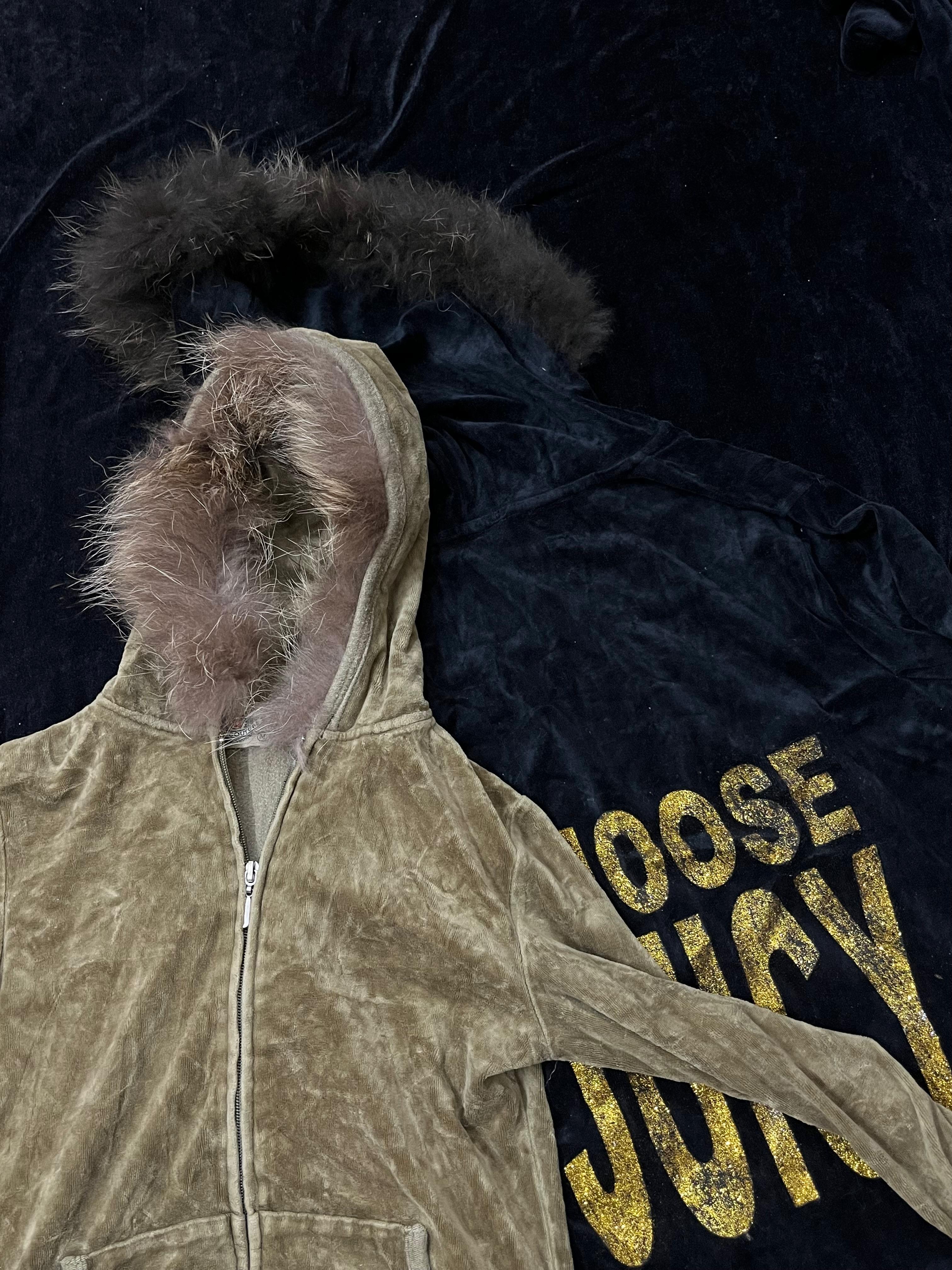 Juicy couture fur jackets