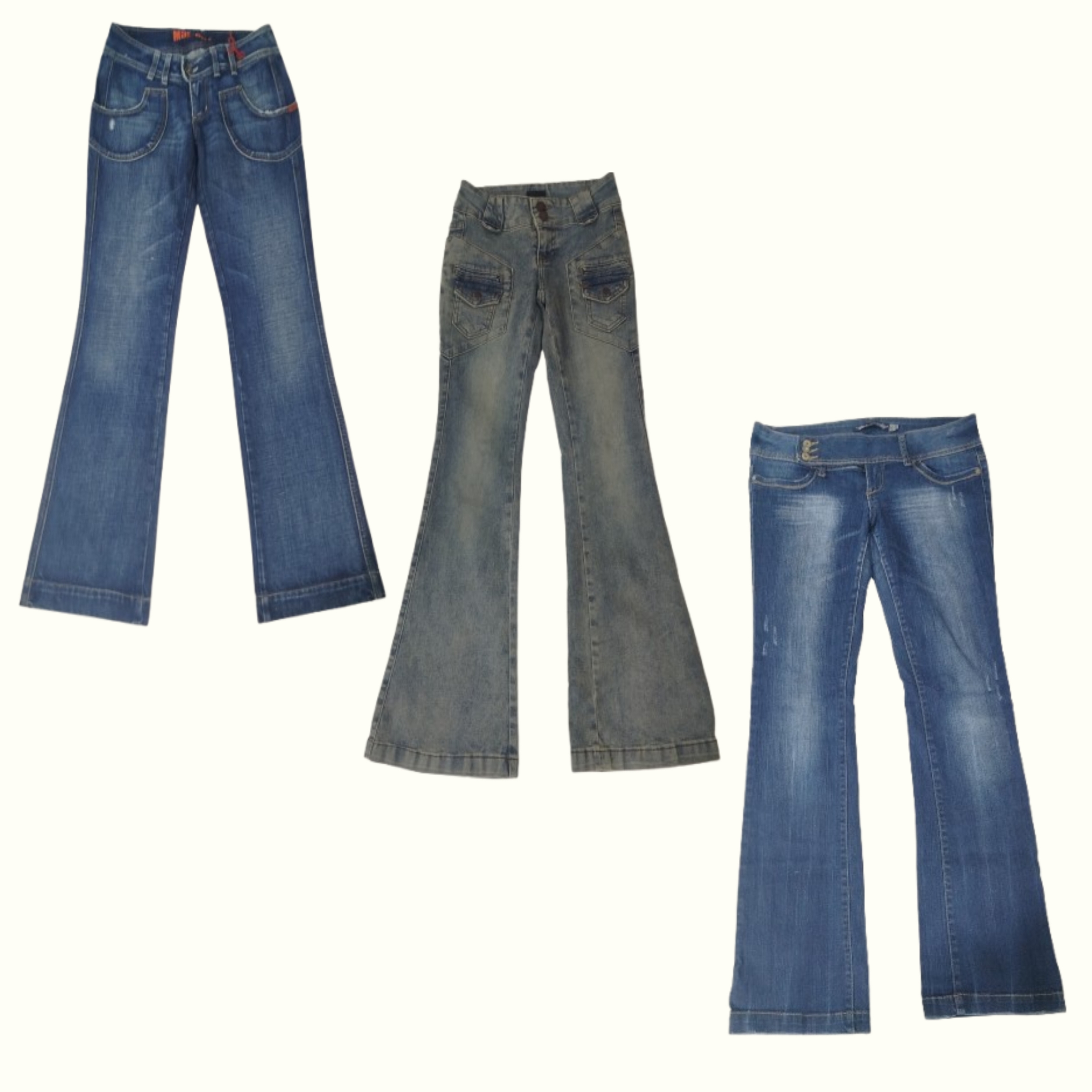 Y2K Britney Ära Denim Flared Jeans (Aug -)