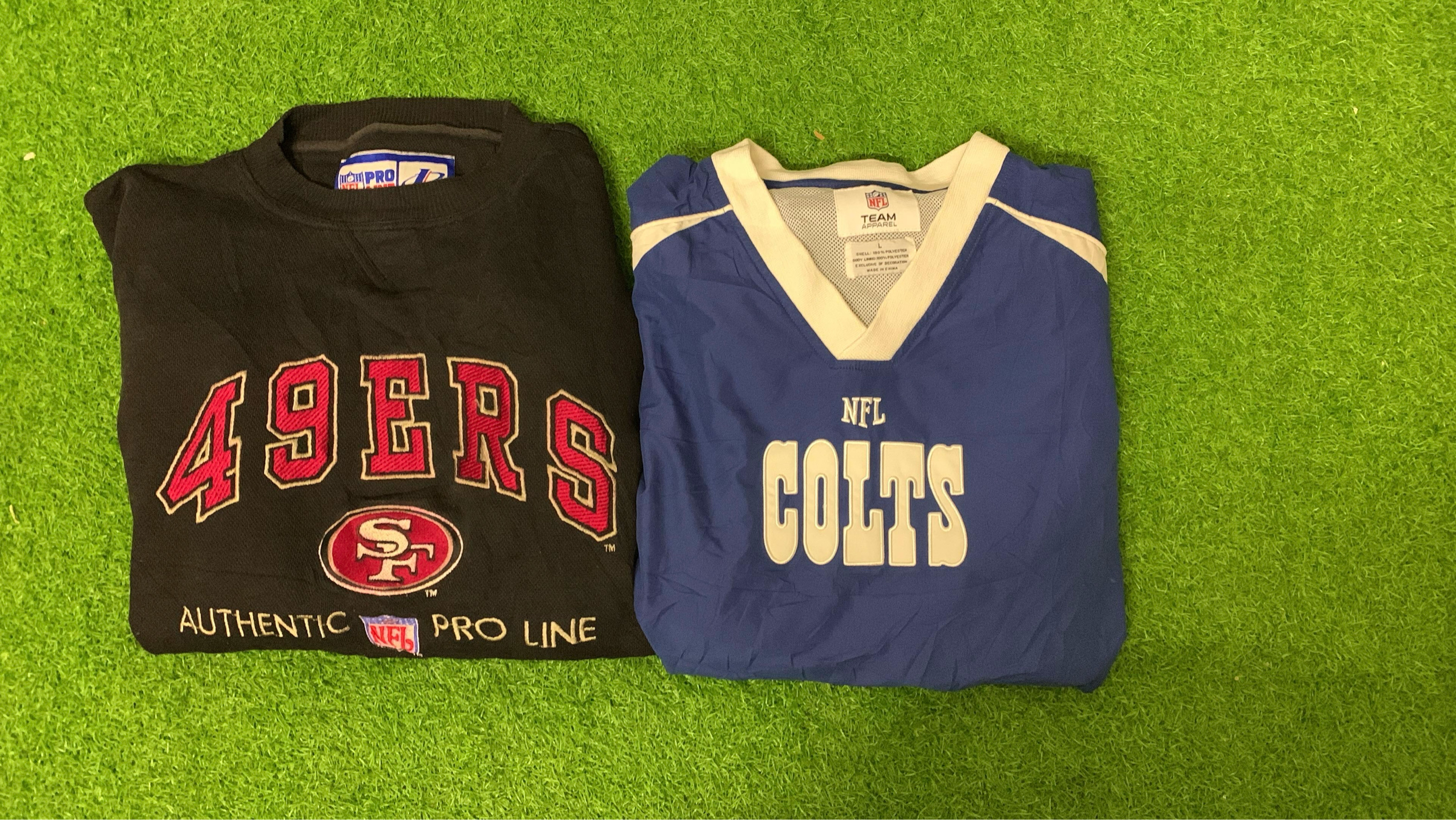 T-shirts à col rond NFL - Lot de 3