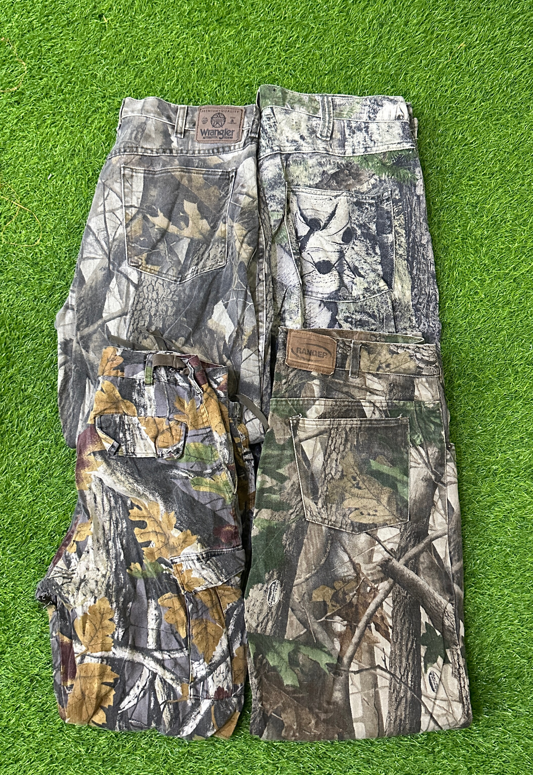 pantalons arbre réel
