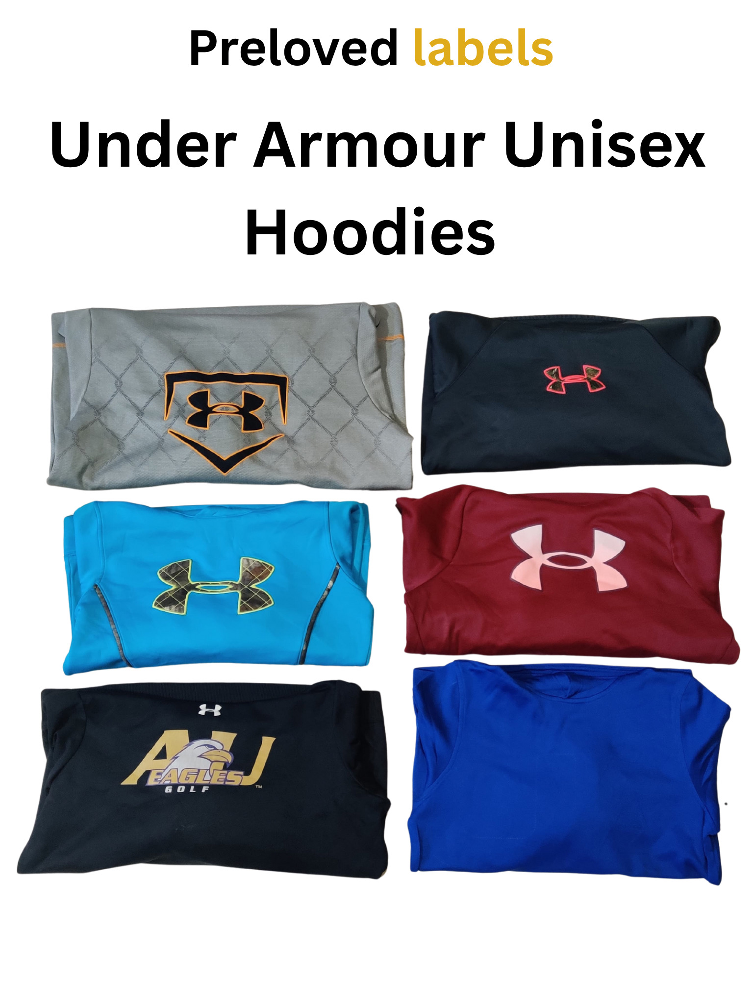 Under Armour Unisex Hoodies – Bundle – (Wcv: 417)