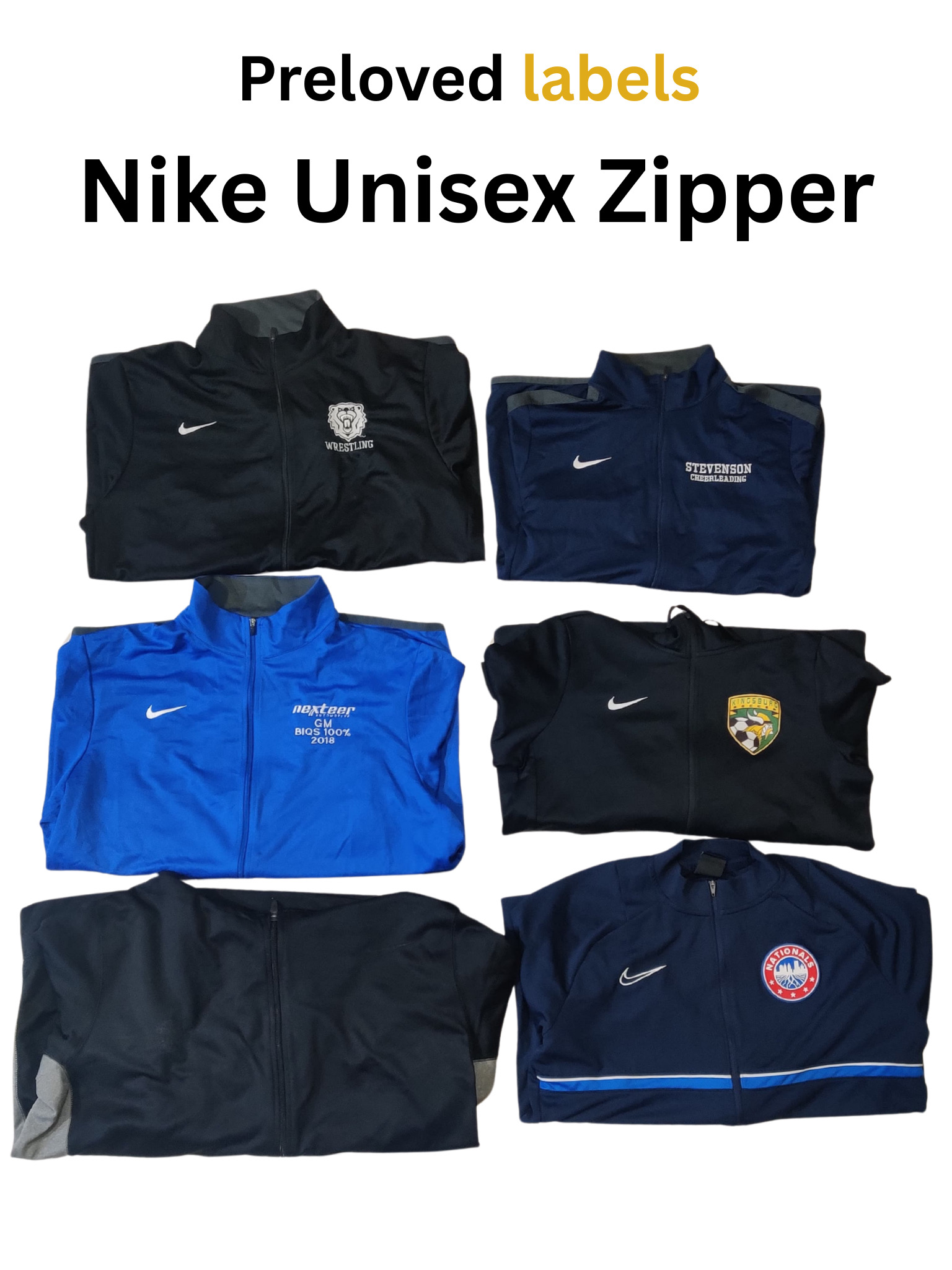 Nike Unisex Zipper Hoodies - Bundle - (Wcv: 421)