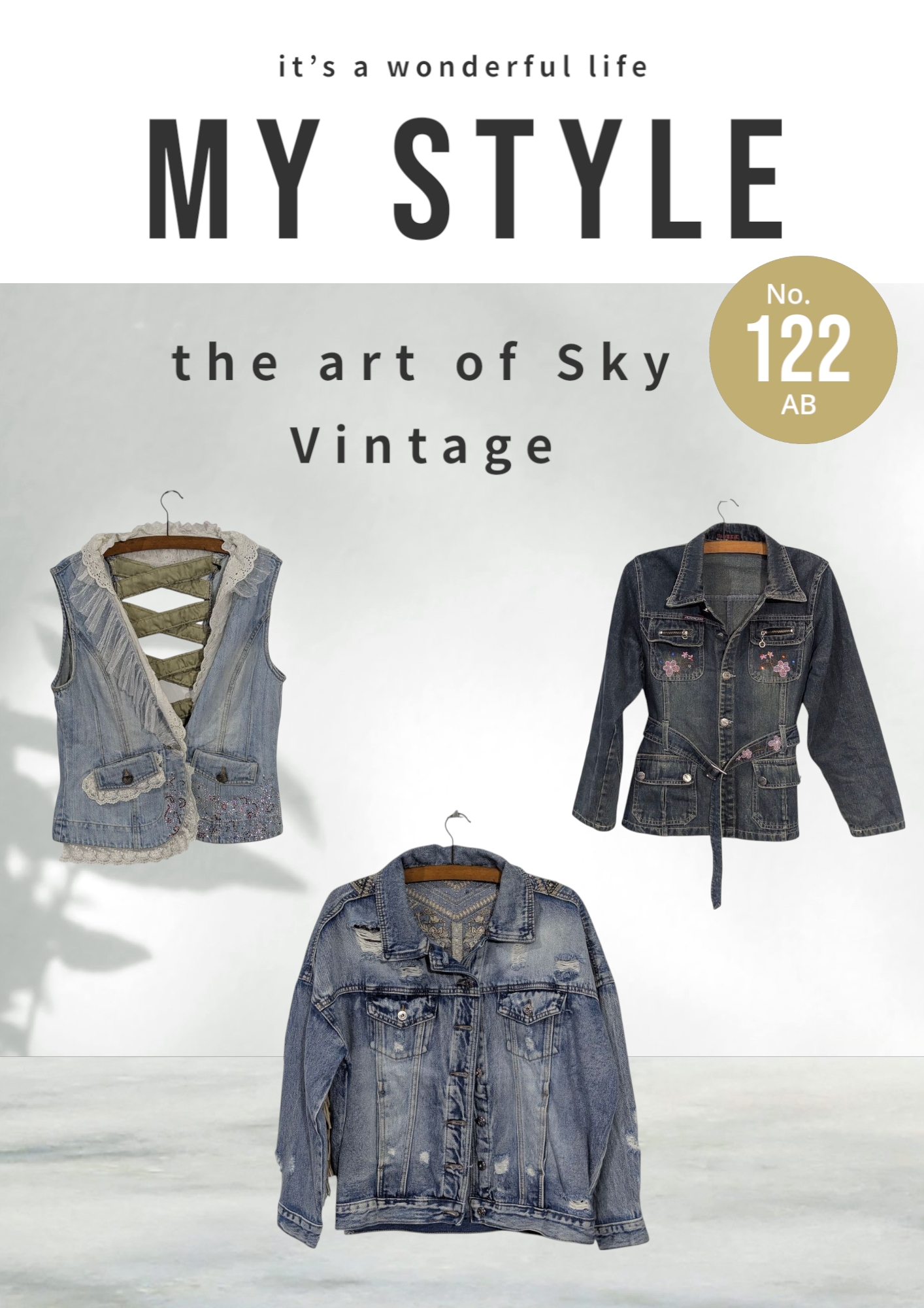 Y2K Denim Jackets (AB 122)