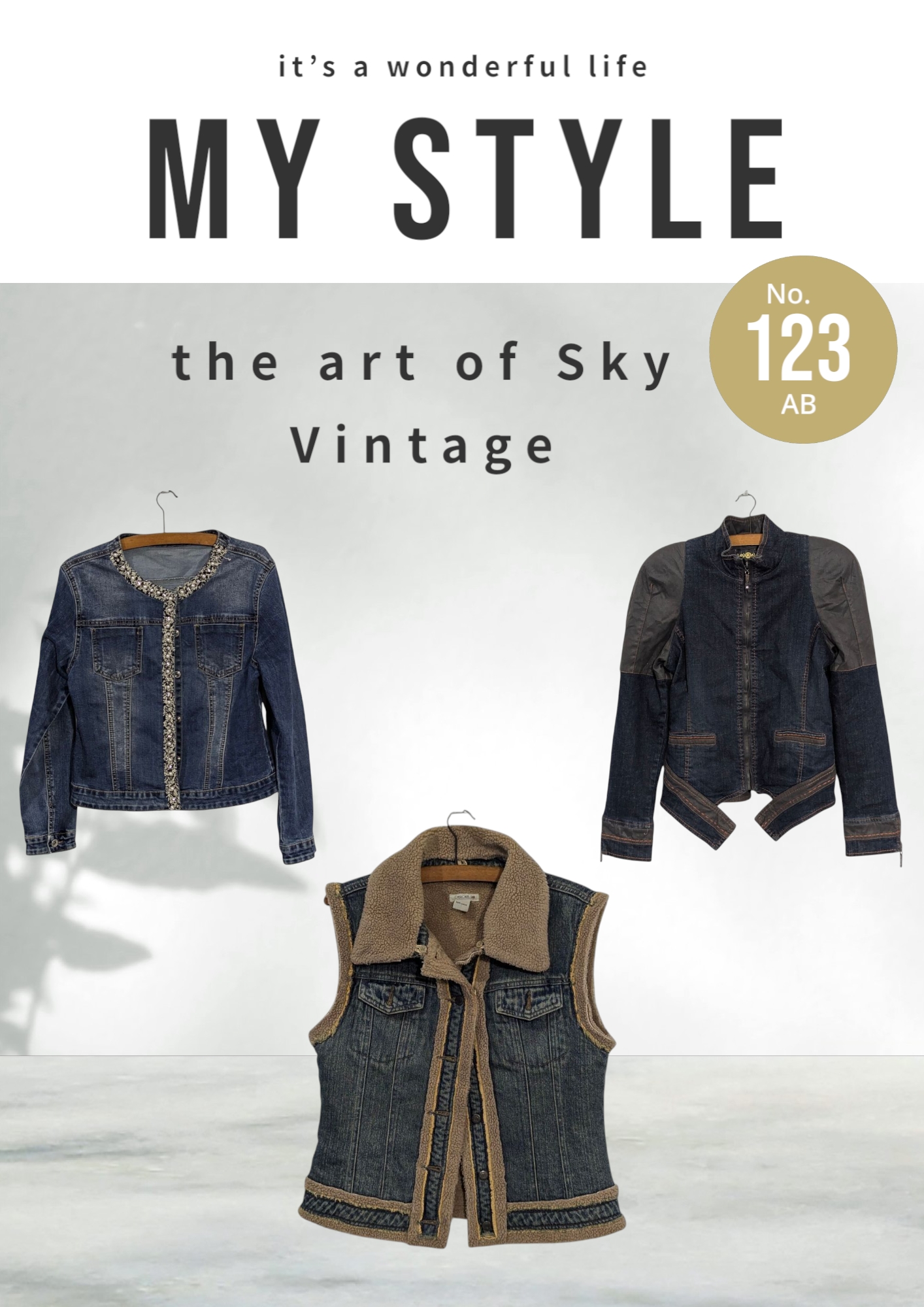 Y2K Denim Jackets (AB 123)