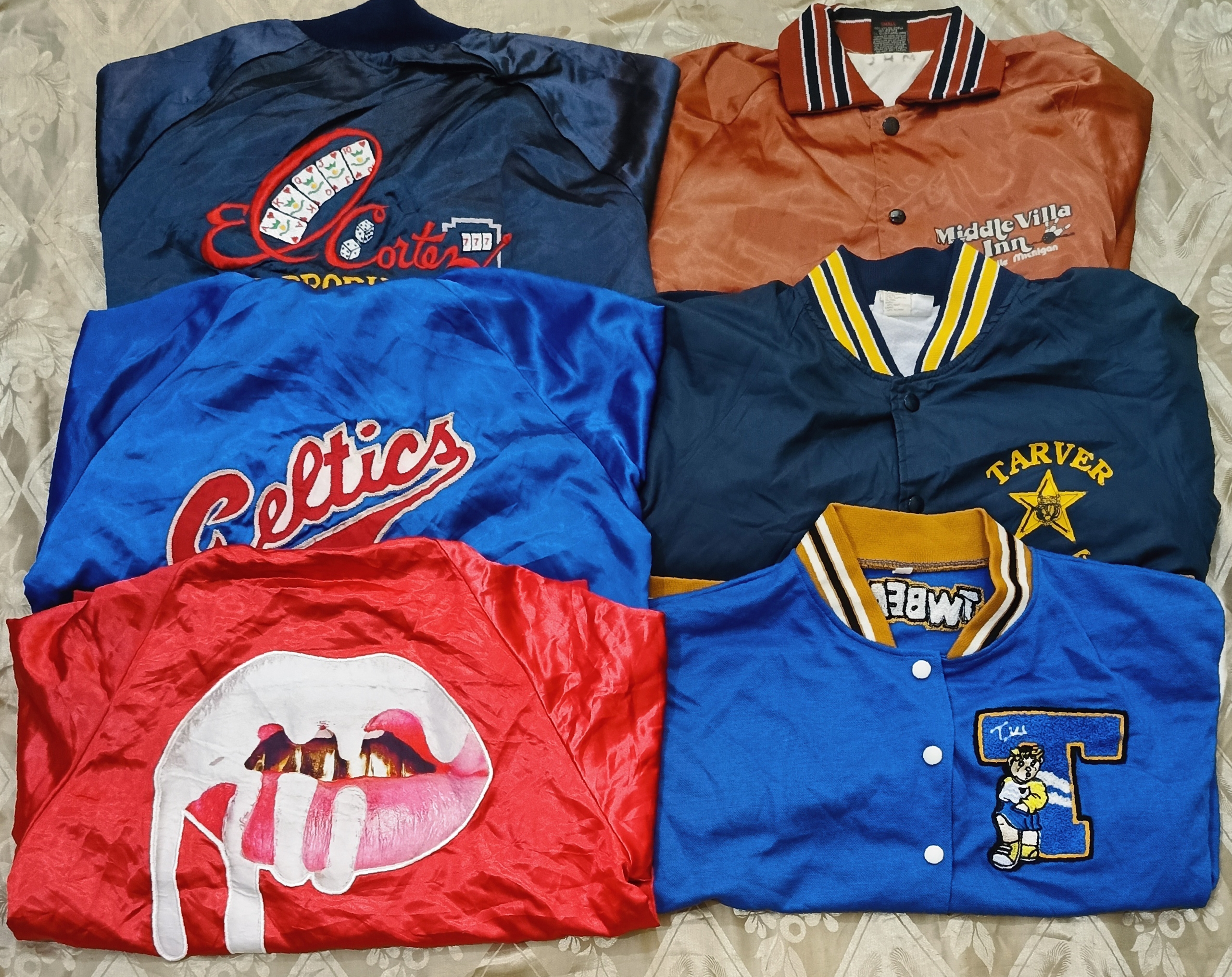Baseball button up jackets