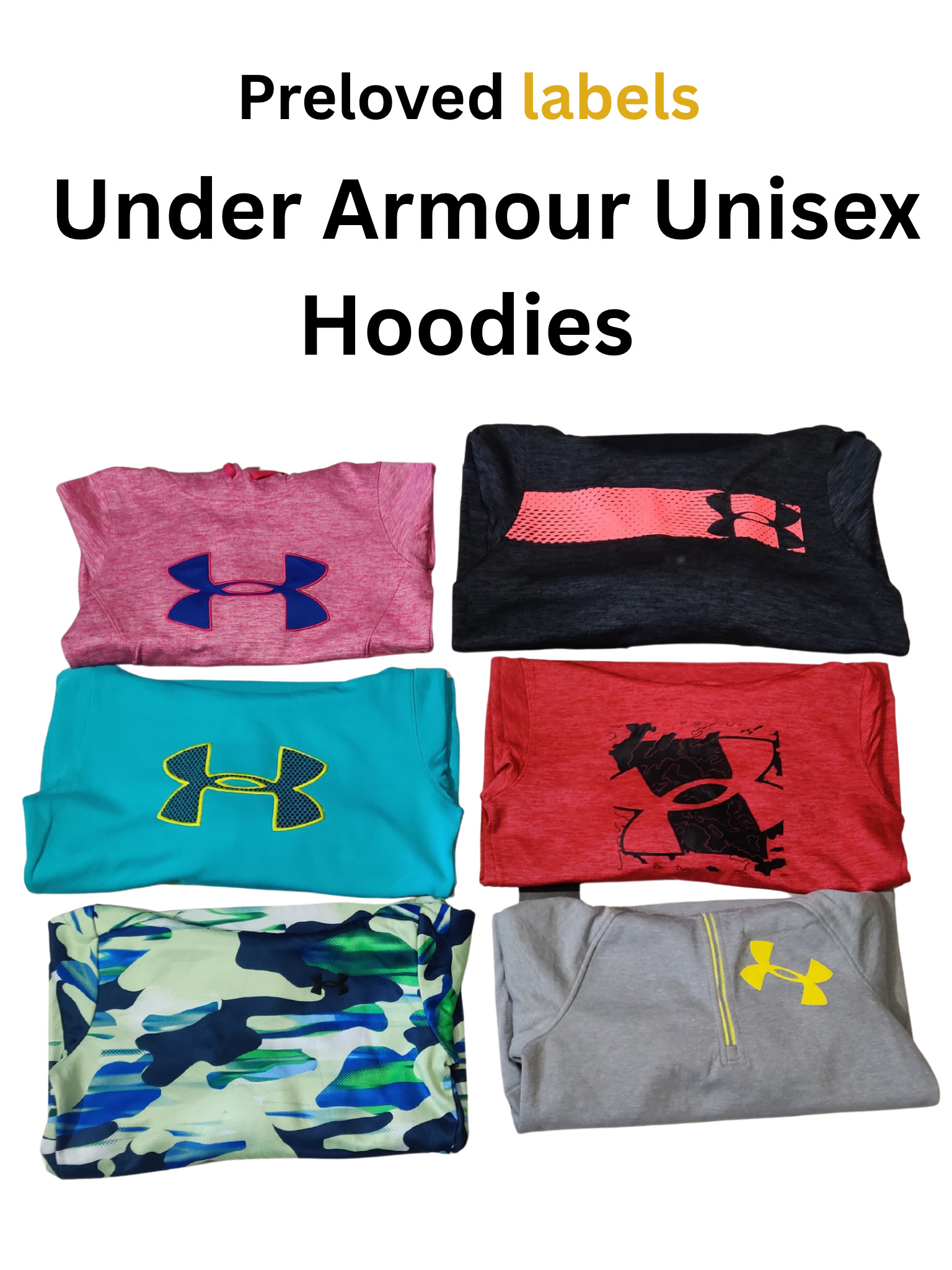 Under Armour Unisex Hoodies – Bundle – (Wcv: 426)