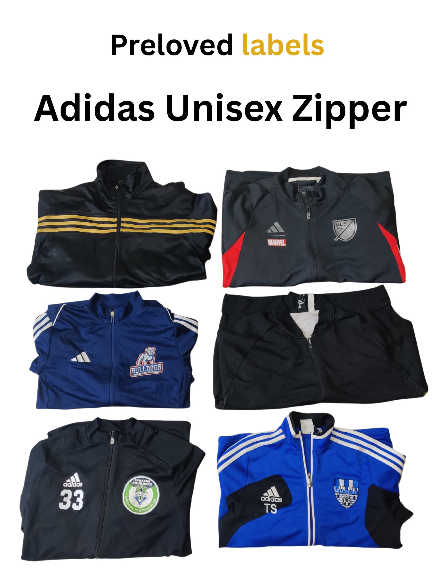 Adidas Unisex Zipper – Bundle – (Wcv:429)
