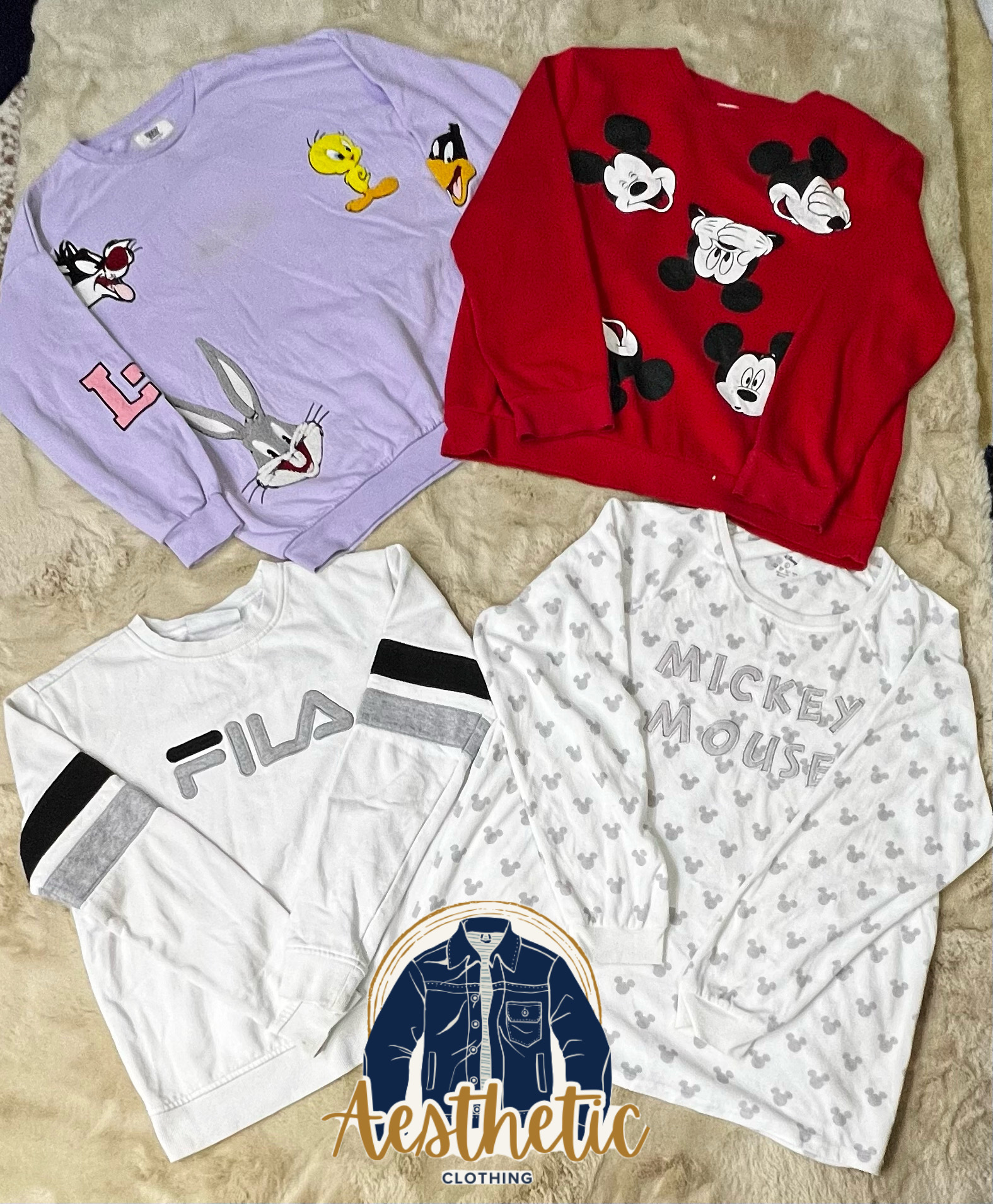 Mix Branded Printed Sweatshirts
