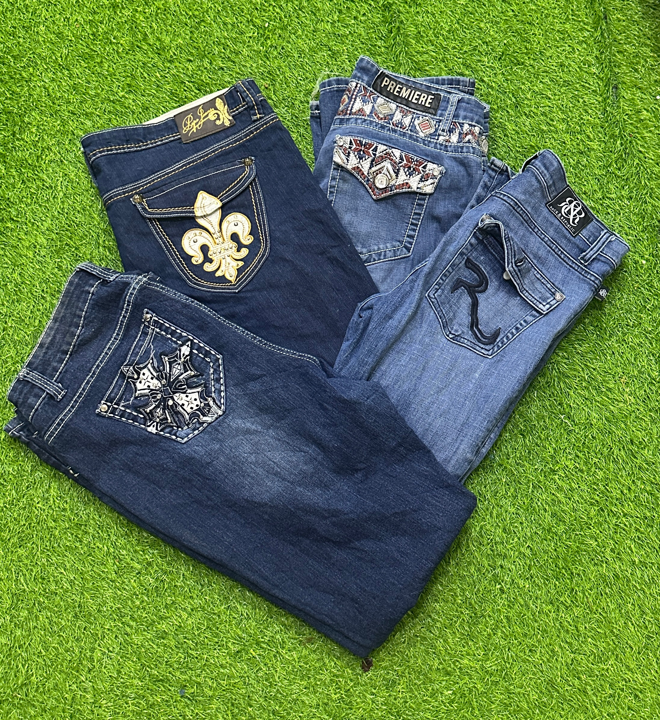 Jean femme Y2K