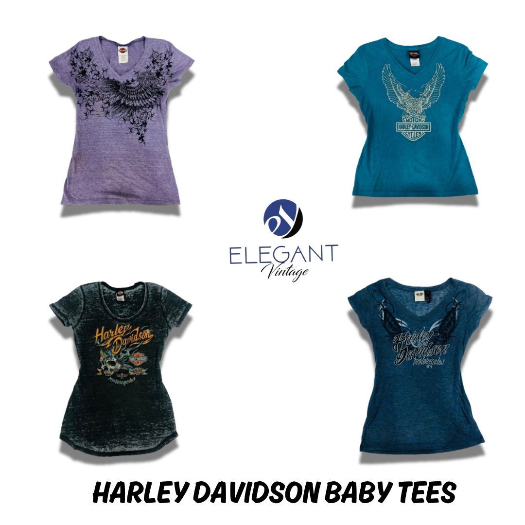 Harley Davidson Baby Tees - EVM0050