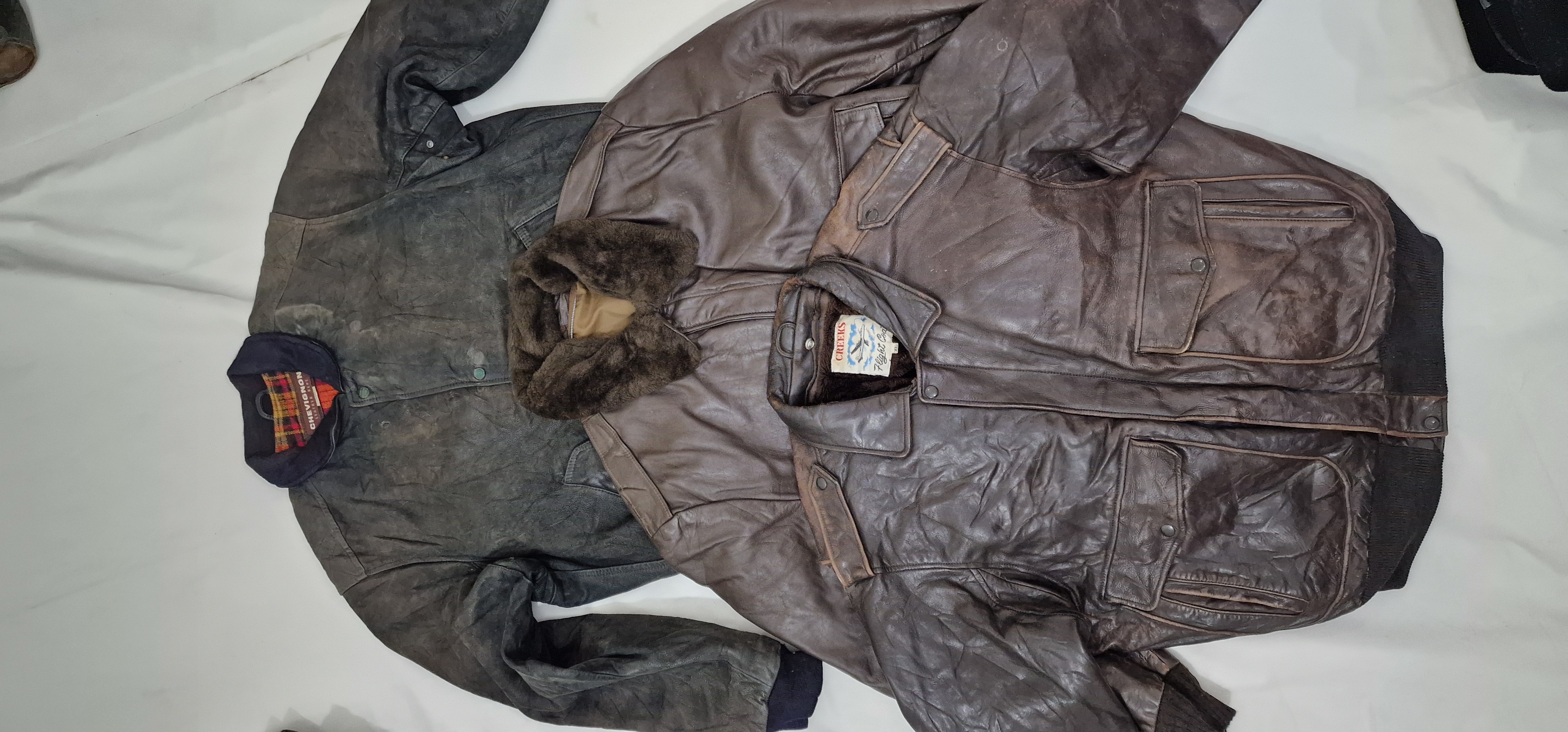 Men's Flight/bomber vintage leather jackets