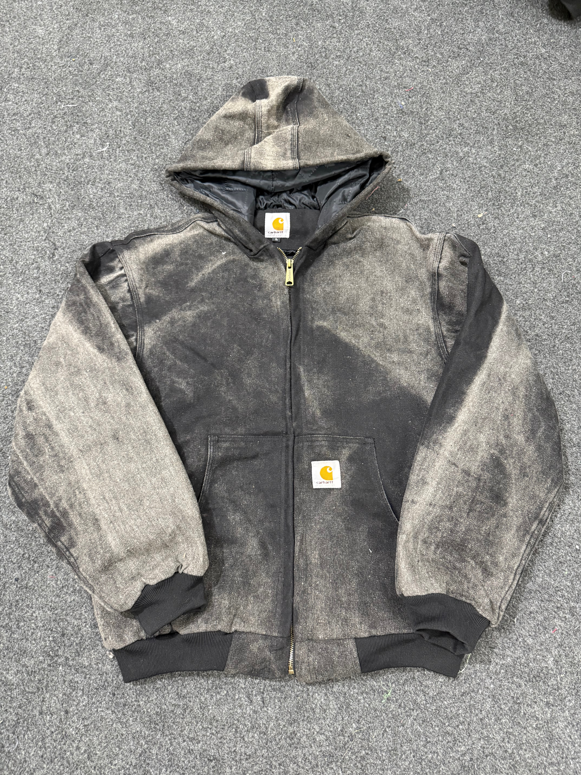 Carhatt Active Faded Black Rework Style Jacken