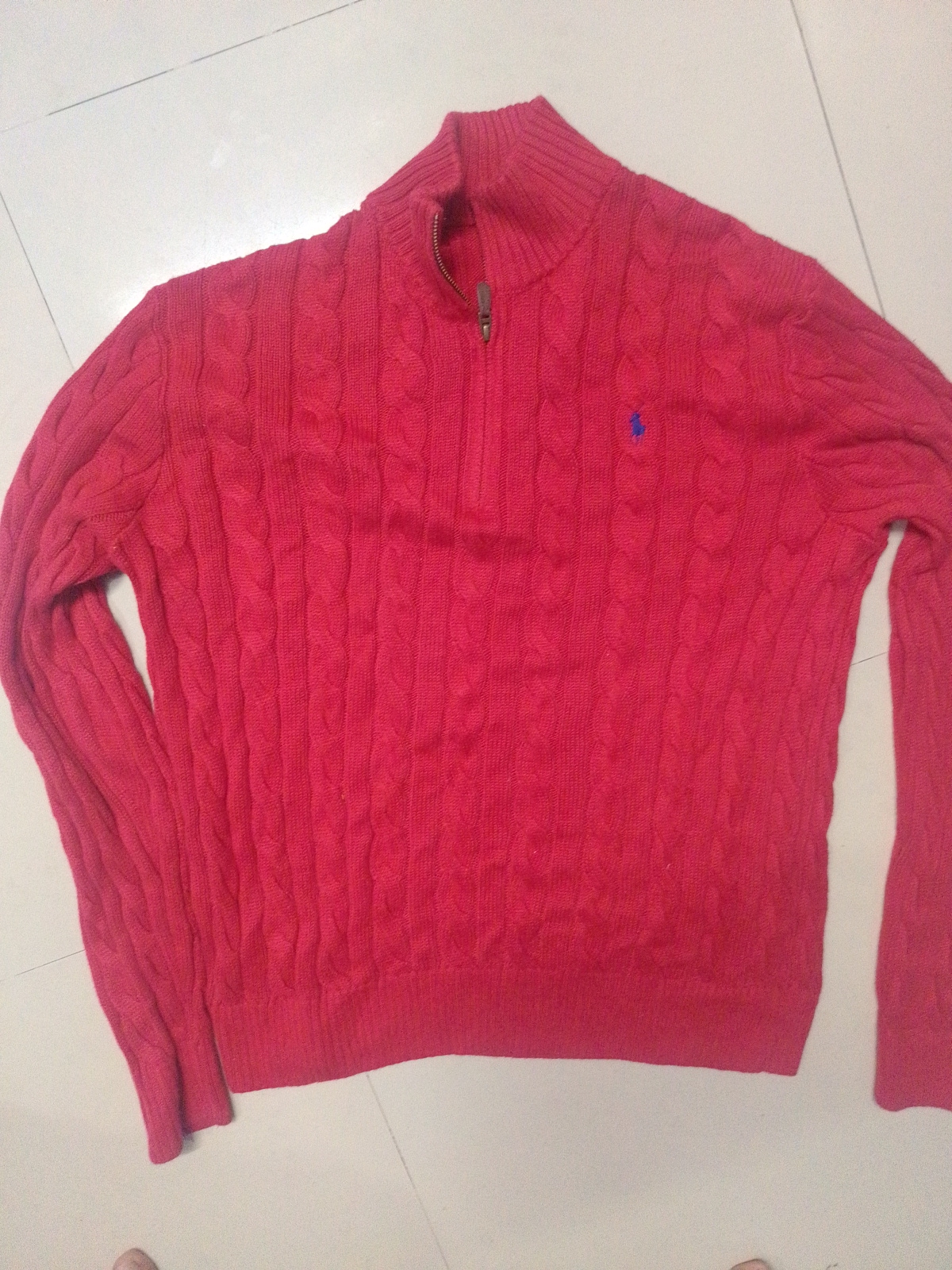 Polo ralph lauren 1/4 zipper sweater