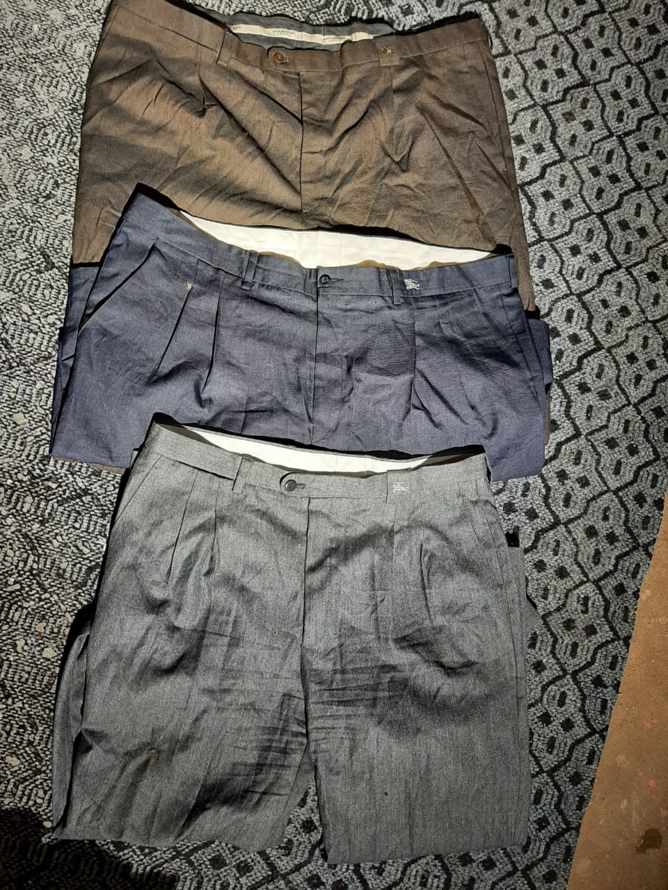Pantalon en coton Burberry