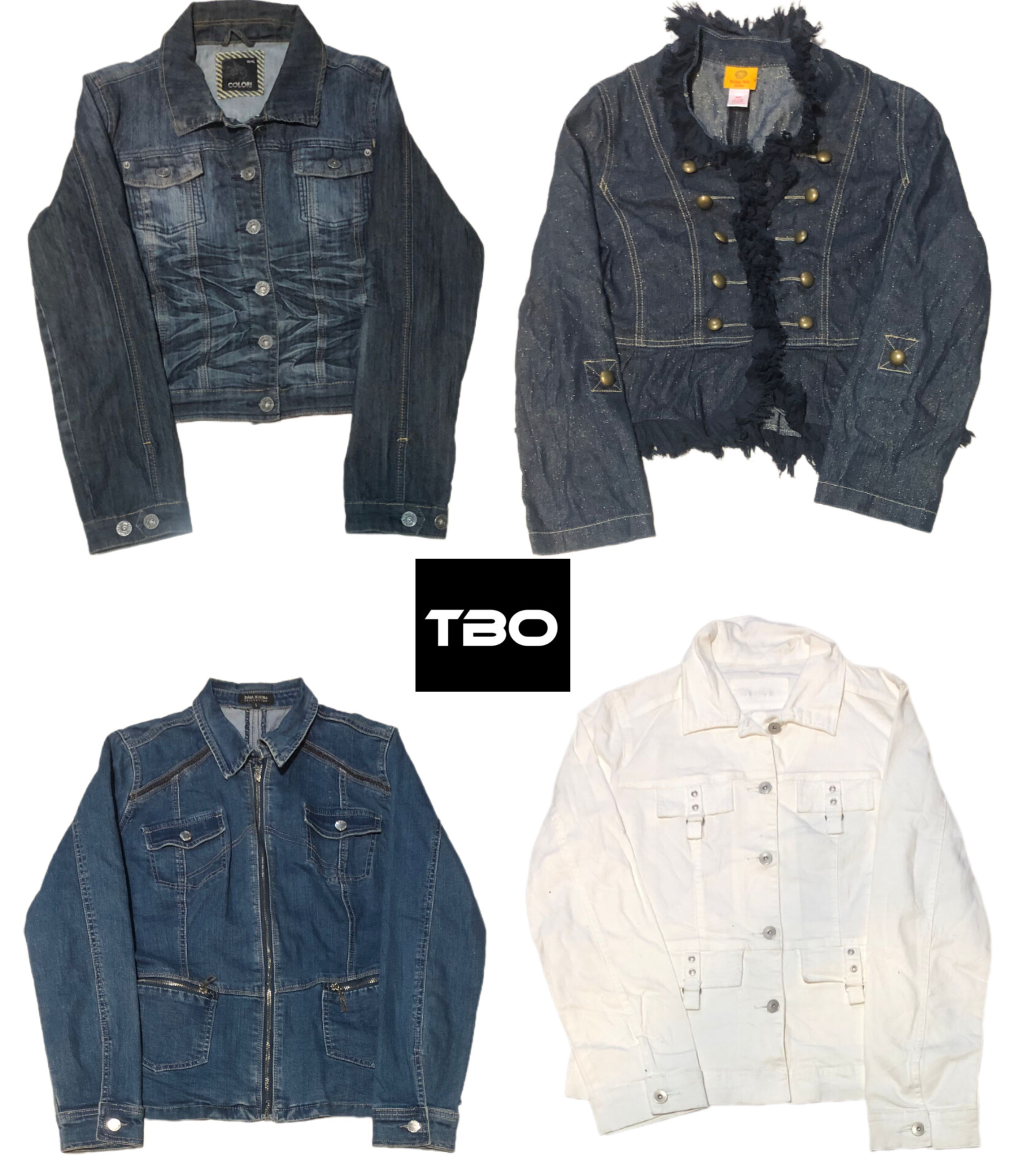 Y2K STYLE WOMAN DENIM JACKETS