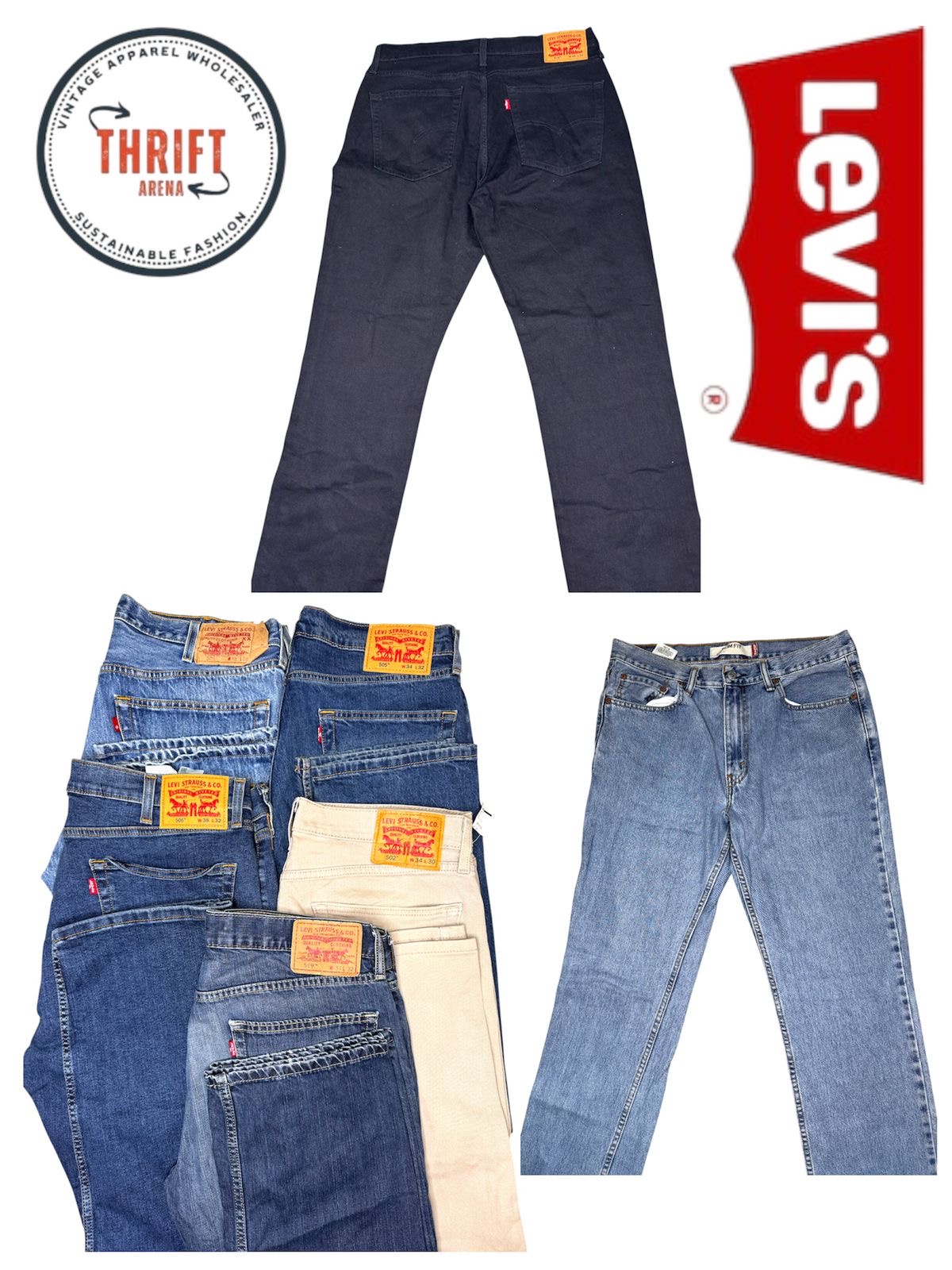 T1308 Levi’s デニムパンツ