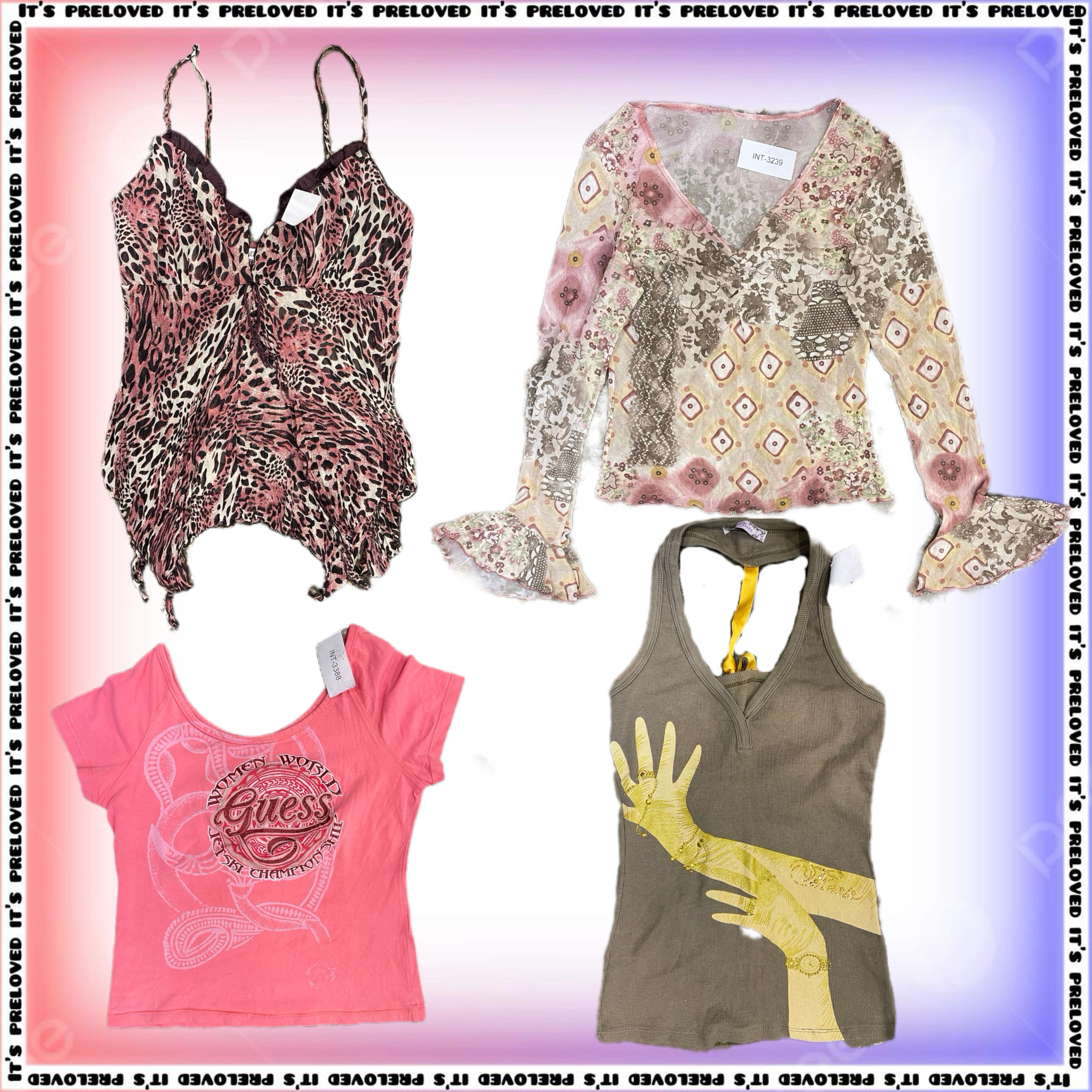 Y2K Revival Collection Tops (RX-1072)
