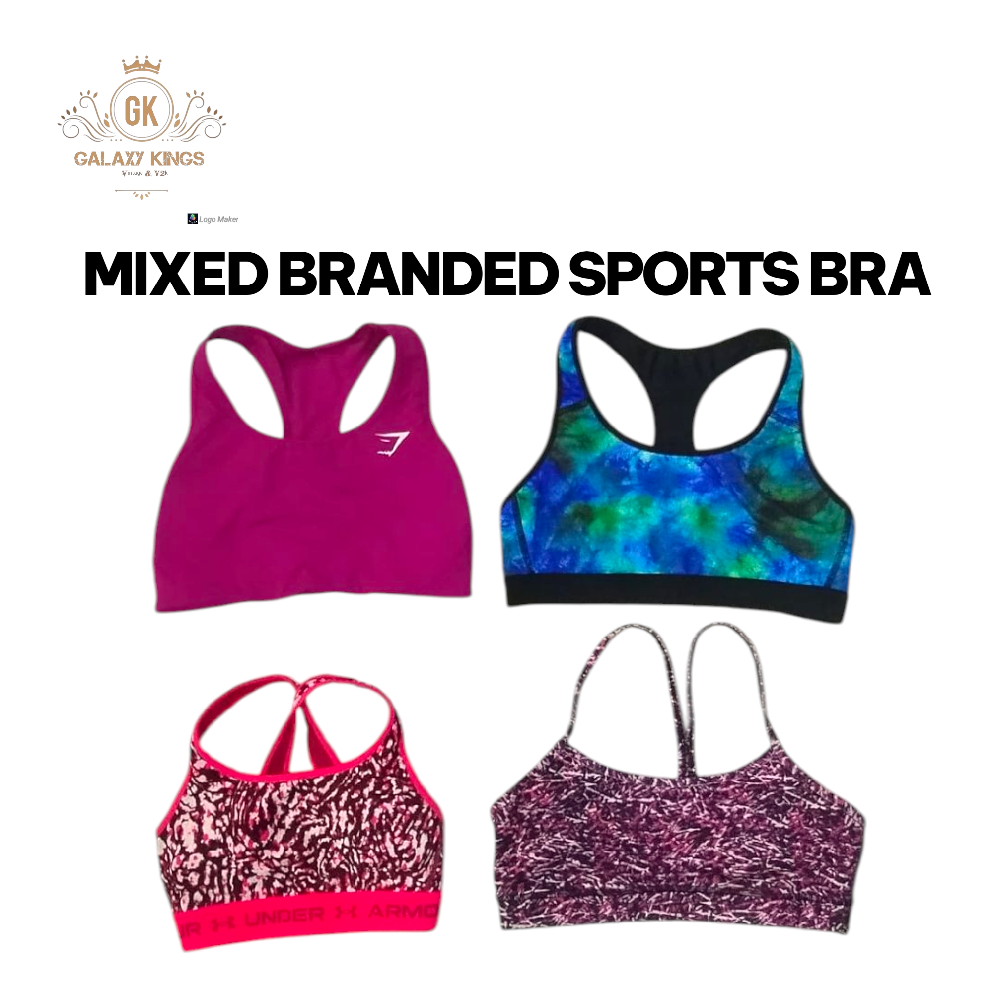 Mixed Branded Sports Bra