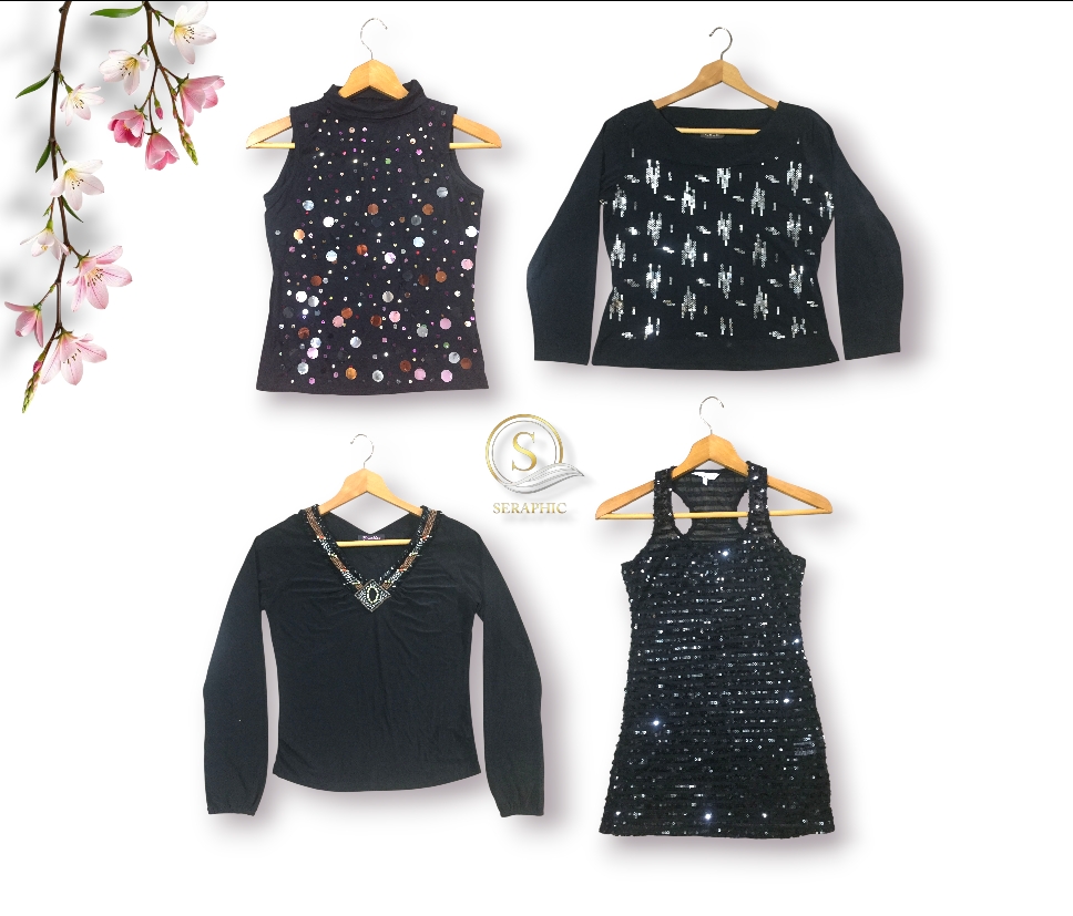 Beaded And Sequenced Embellished Mix Bundles