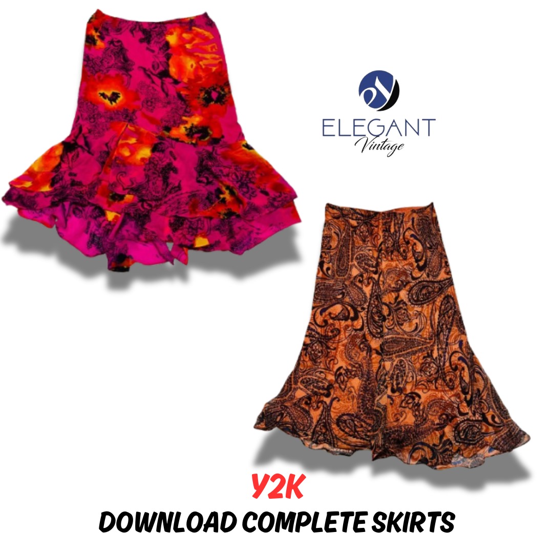 Y2K Download Complete Skirts - EV0387