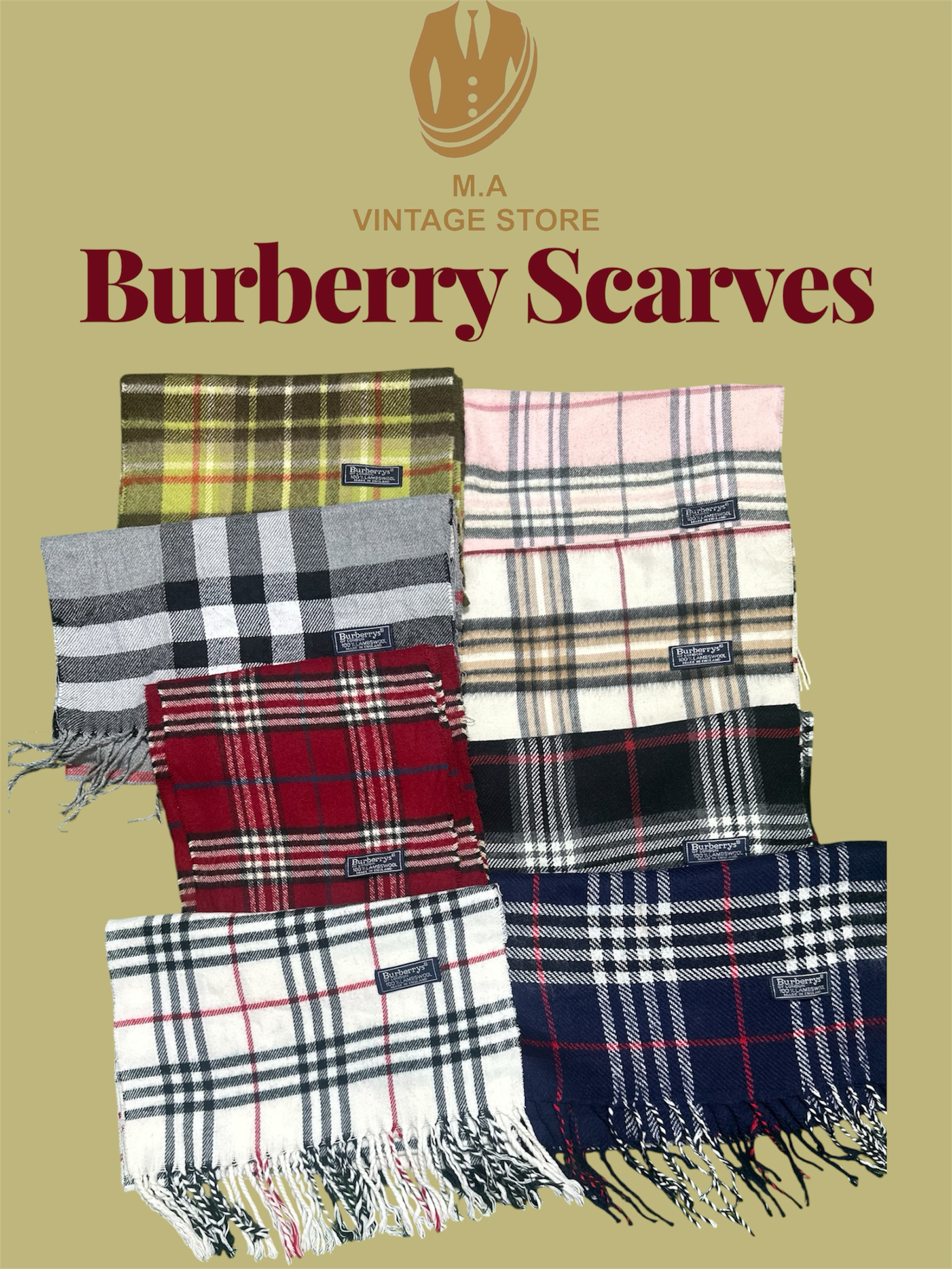Marken-Burberry-Schals