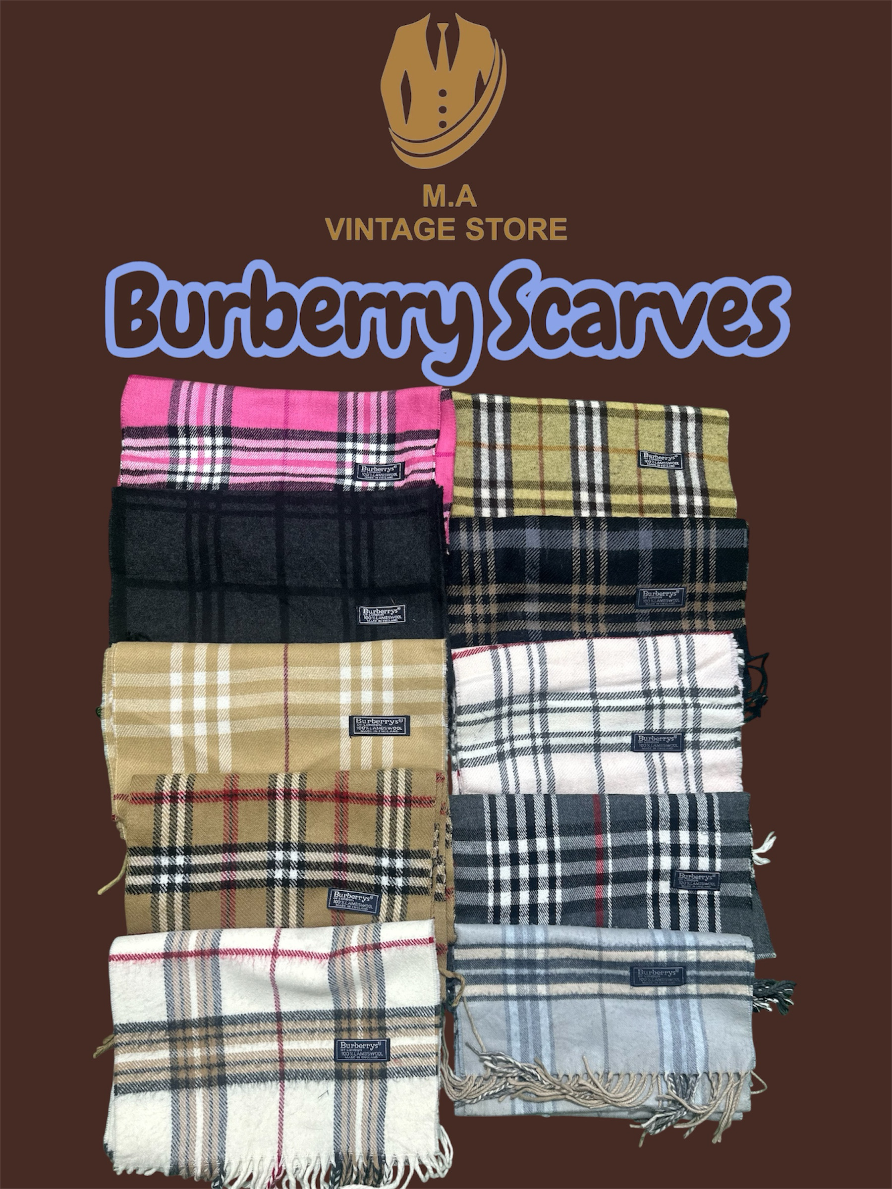 Marken-Burberry-Schals