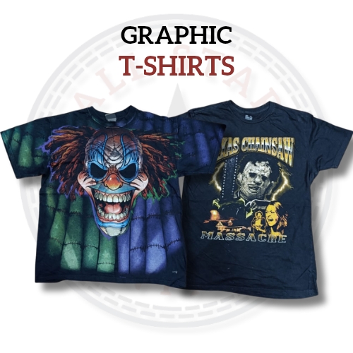 T-Shirts graphiques mélangés