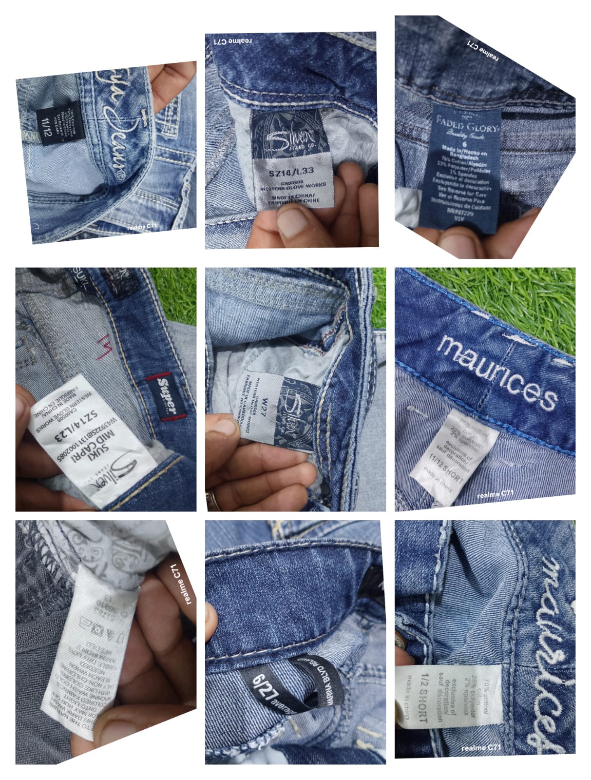 Jeans de mode Unbranded Mix
