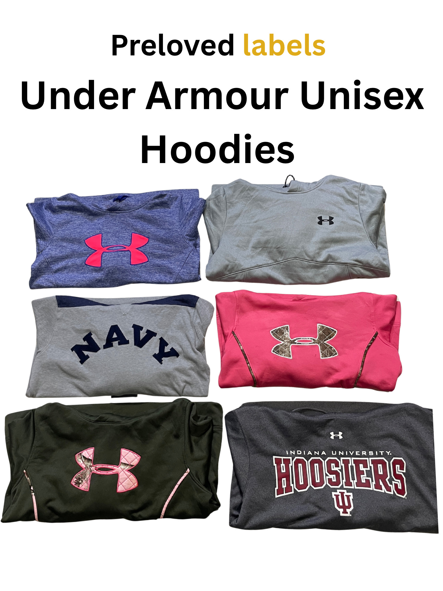Felpe Unisex Under Armour – Pacchetto – (Wcv: 449)