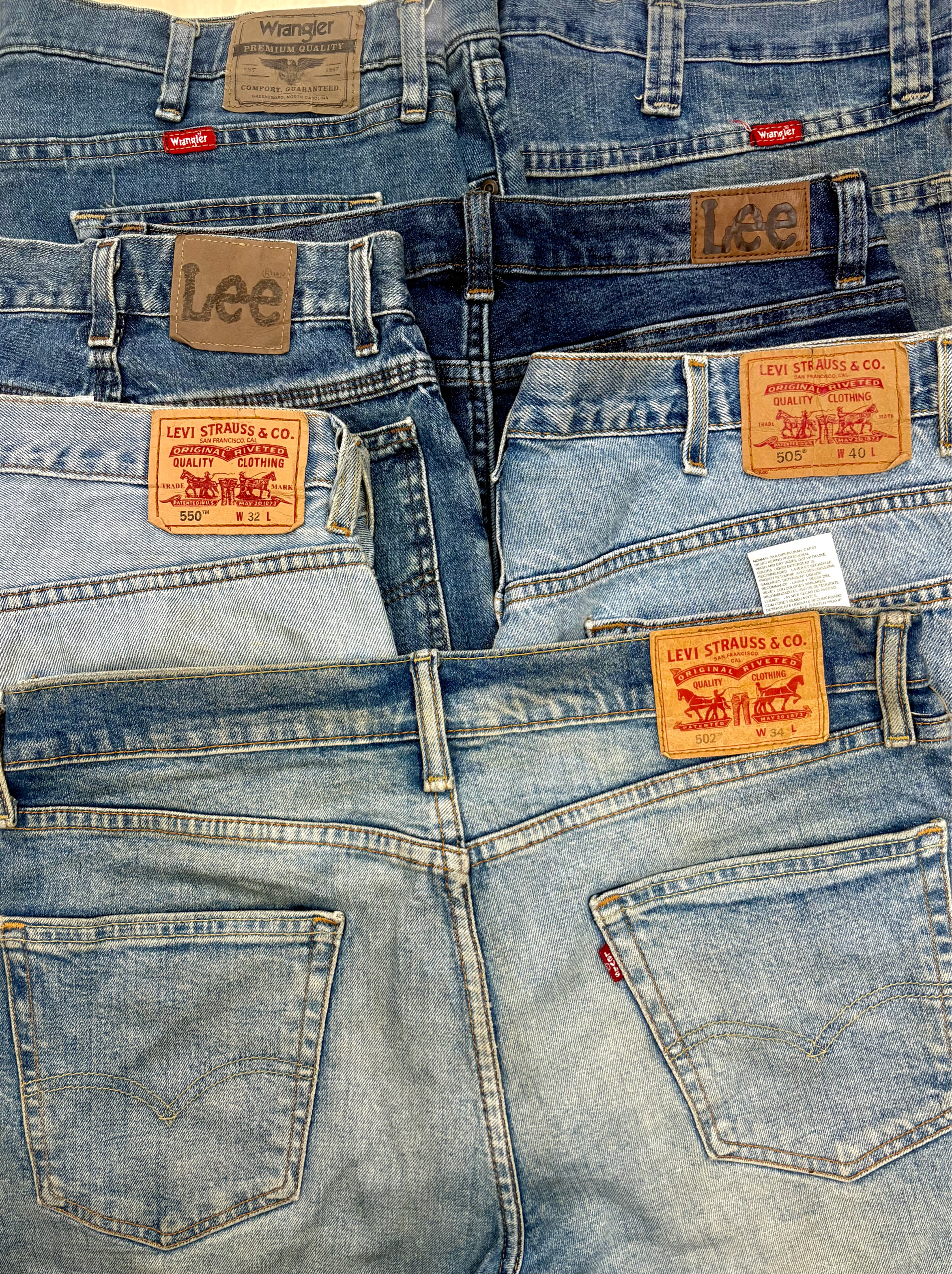 Lee und Levi's Shorts