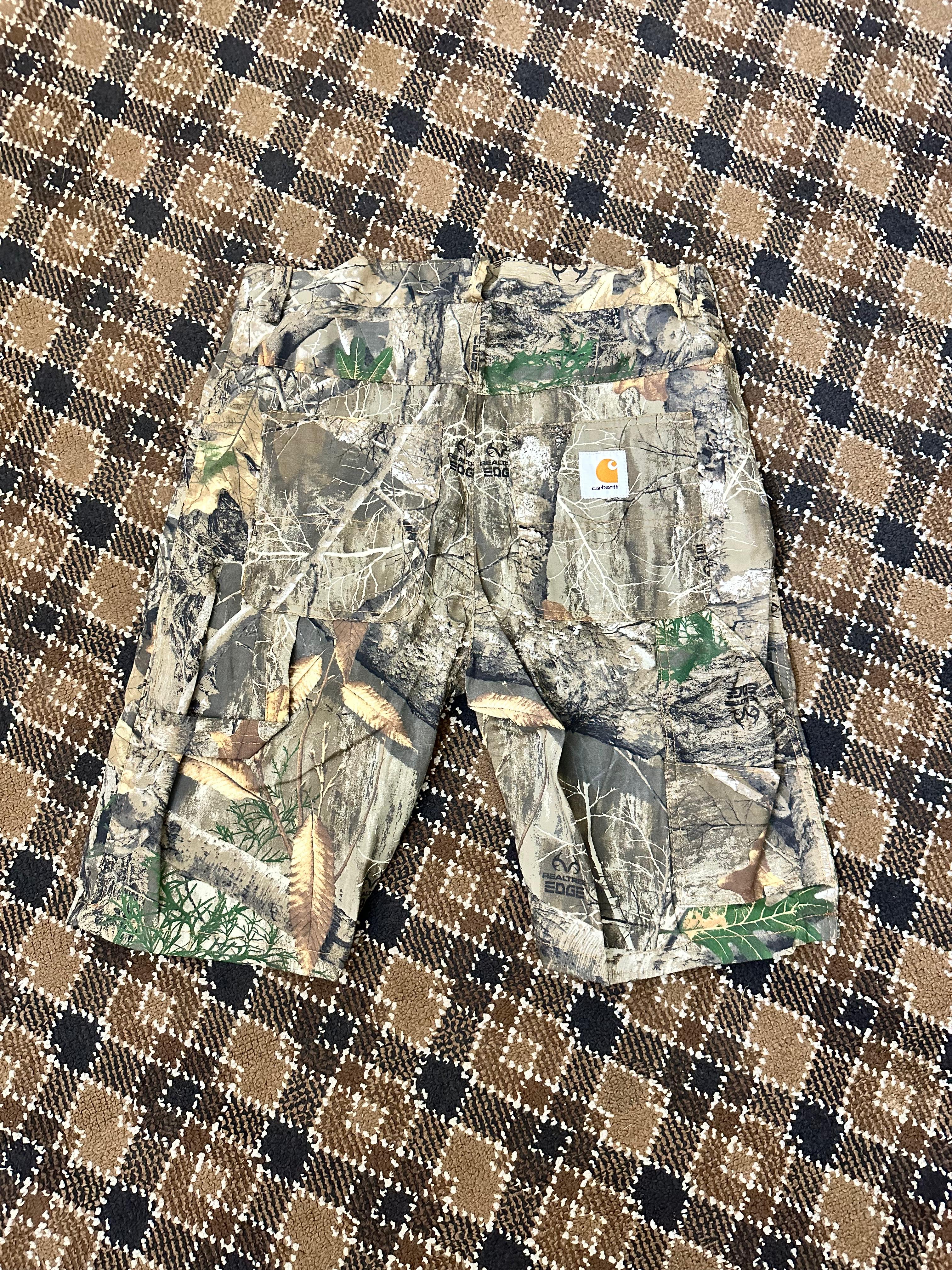 Carhartt rework style realtree jorts