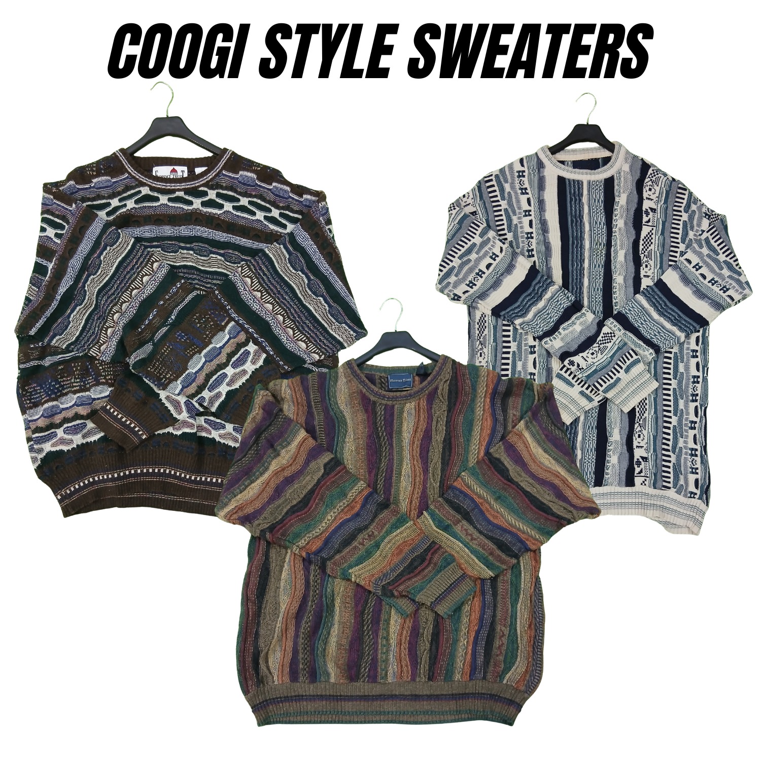 Coogi-Style Sweaters