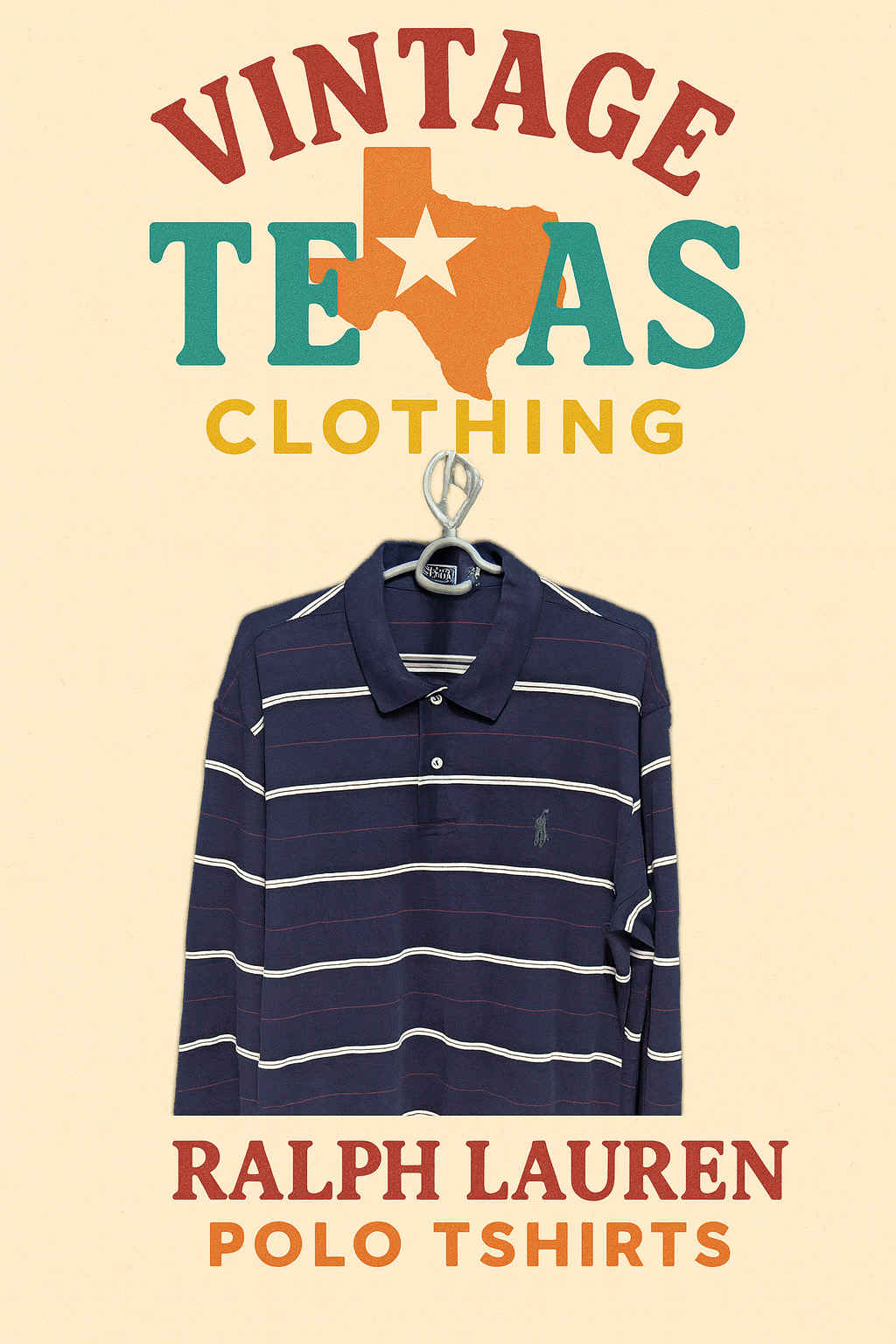 ラルフ・ローレン ポロシャツ フルスリーブ