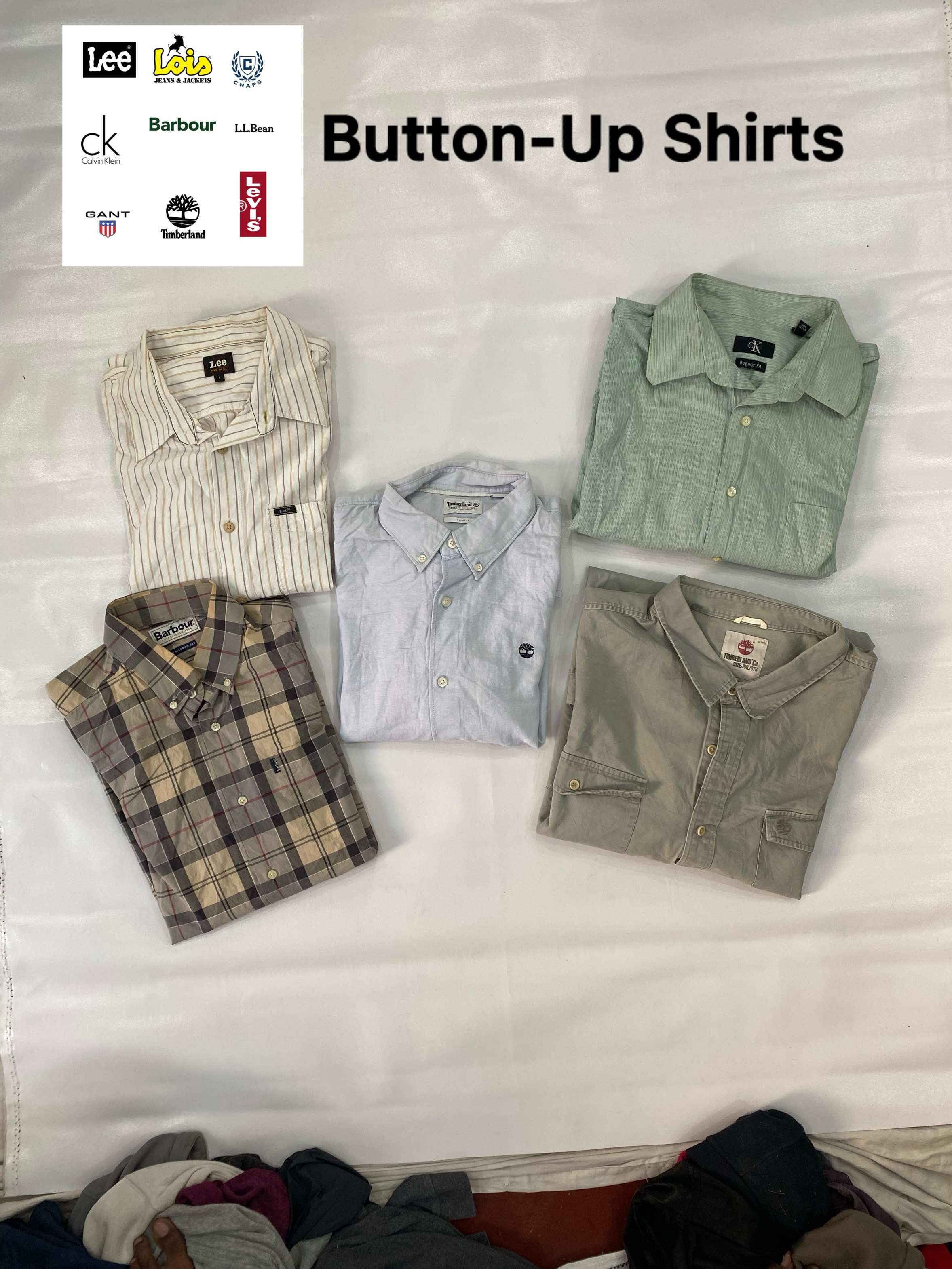 Camicie con bottoni di marca