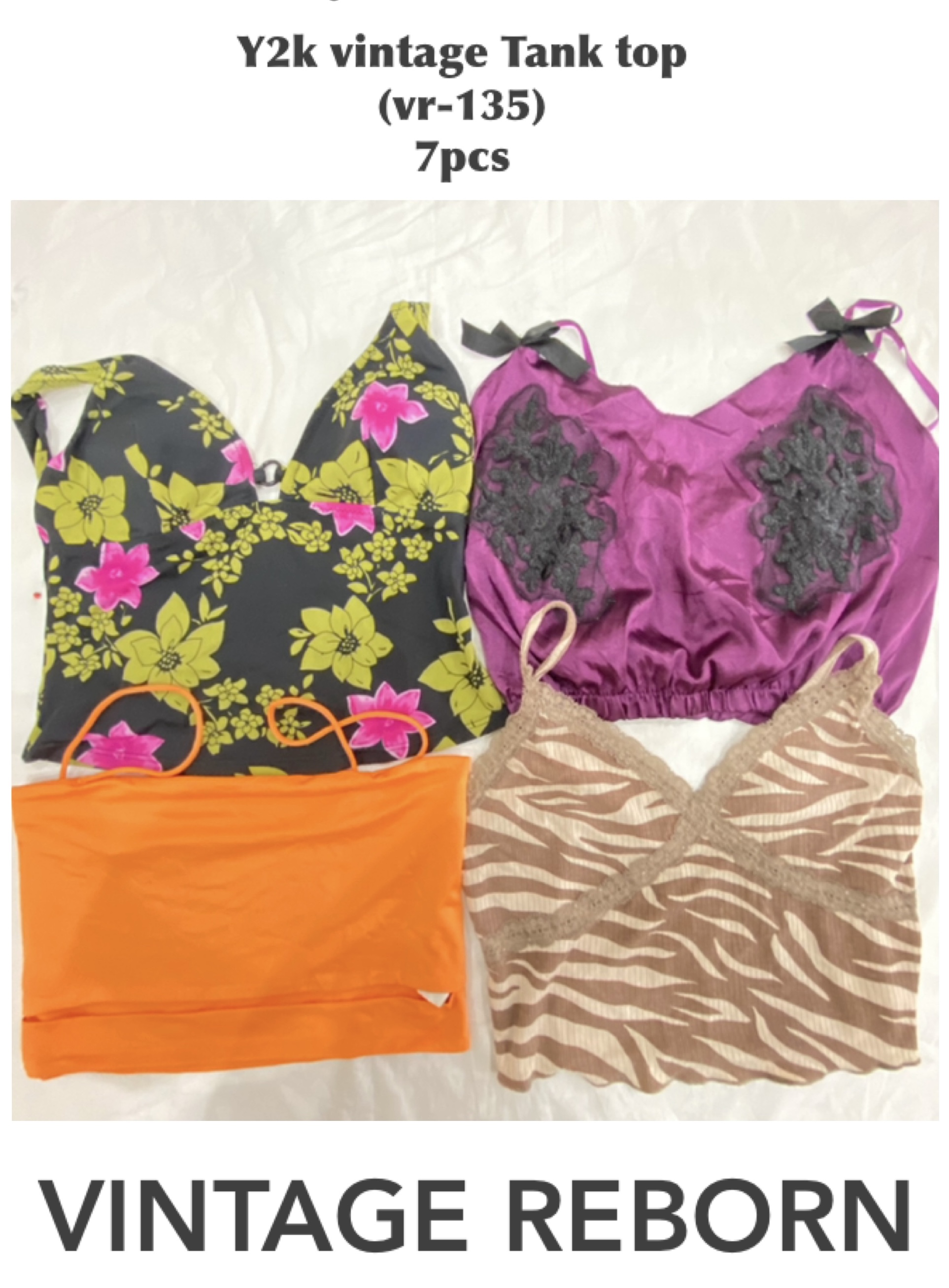 Vintage Vixen: A Y2K Tank Top Collection (Vr-135) ..
