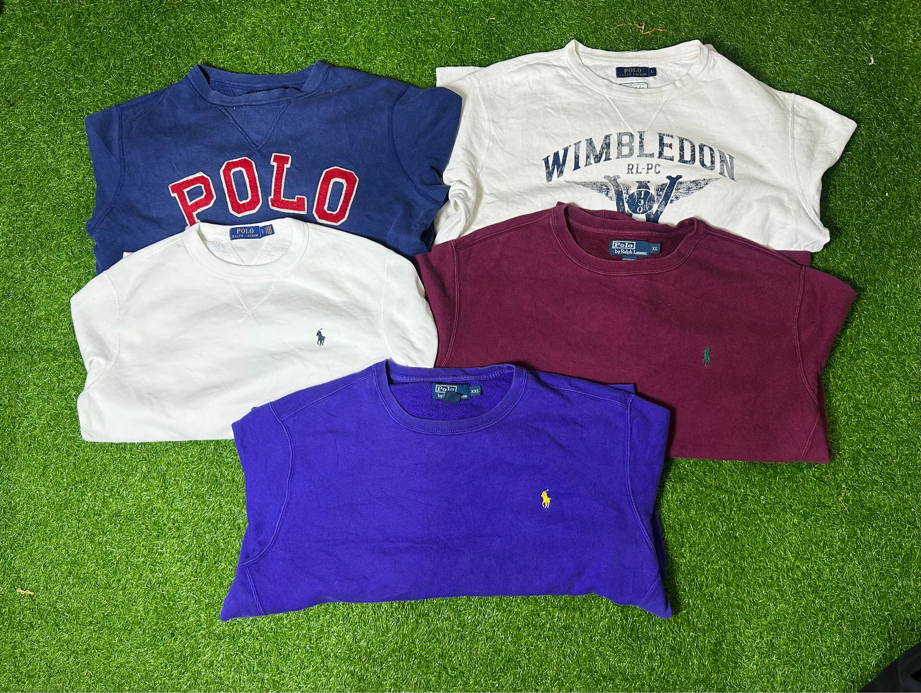 Polo sweatshirt Round neck