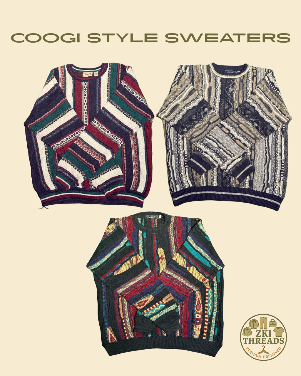 Suéteres Coogi-Style (D1)