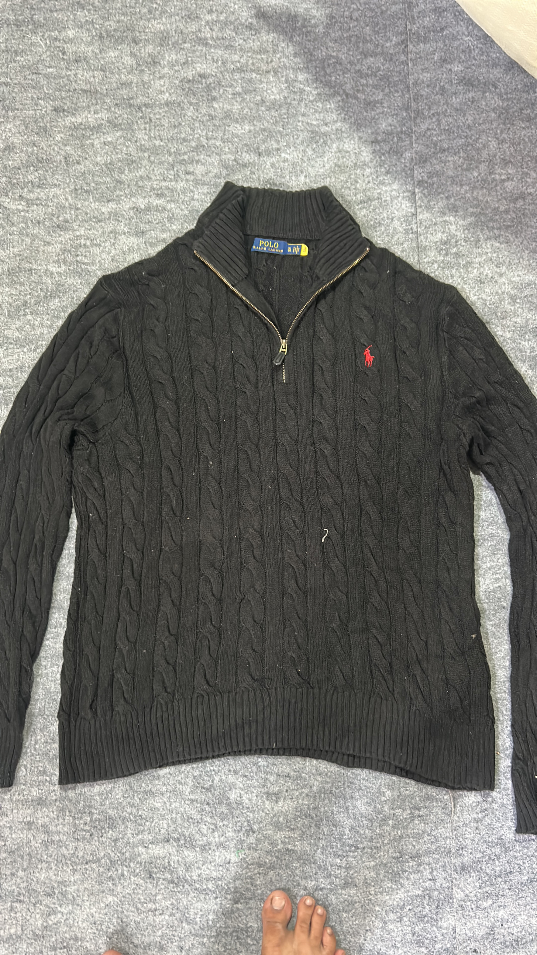 Ralph Lauren 1/4 Reißverschluss Pullover
