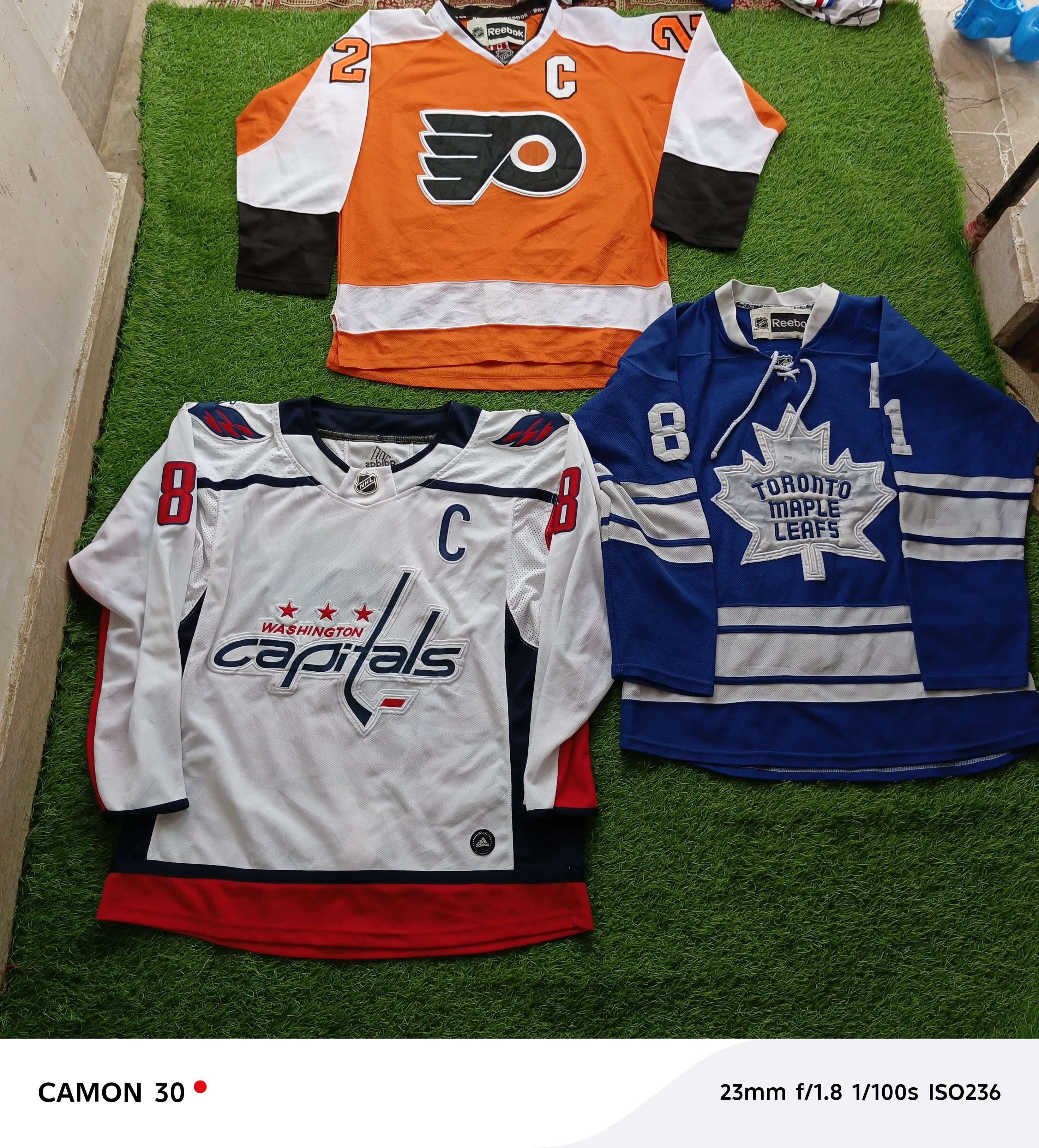 NFL, NHL, NBA, MLB, Jersey