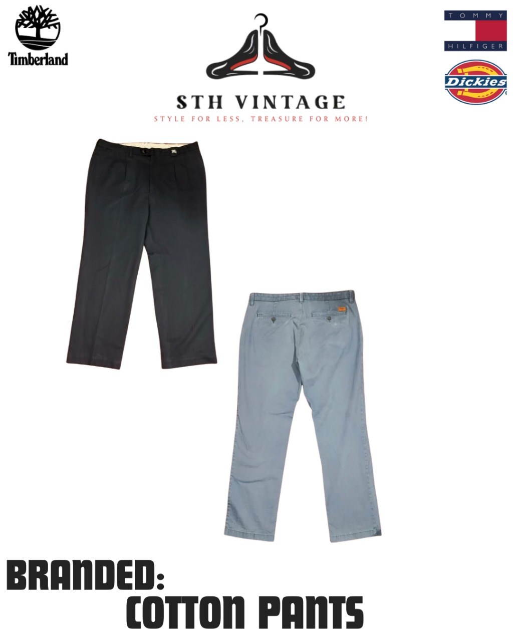 Branded Cotton Pants
