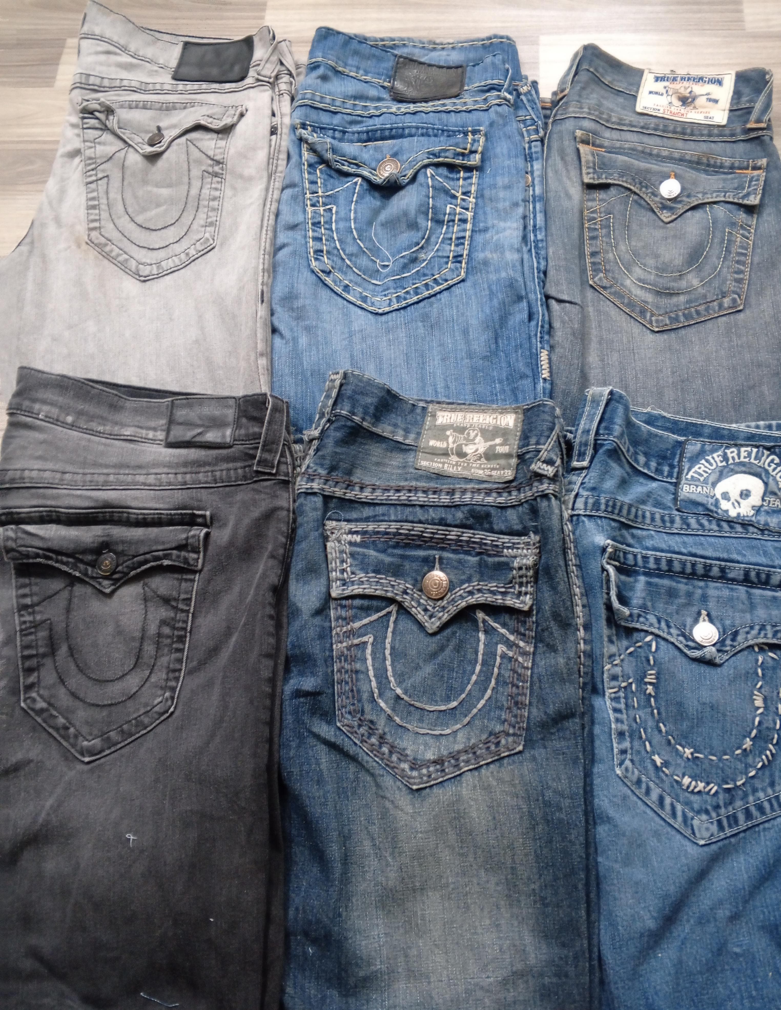 HD1102 Borsa Uomo Pantaloni Baggy True Religion - 12 pezzi