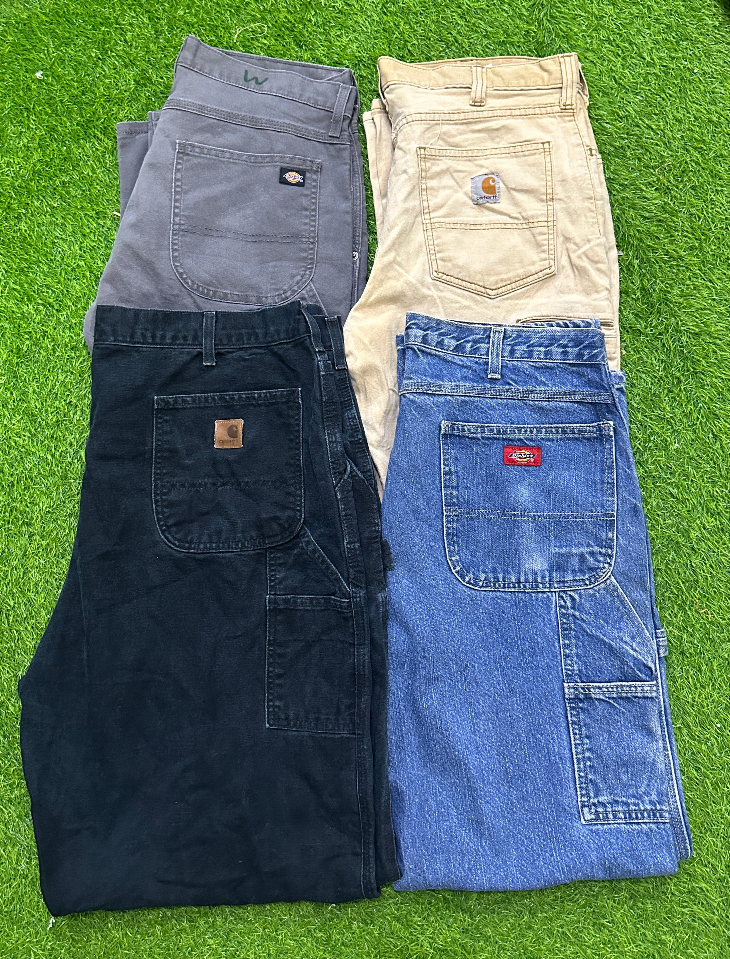Carhartt and dickies jeans