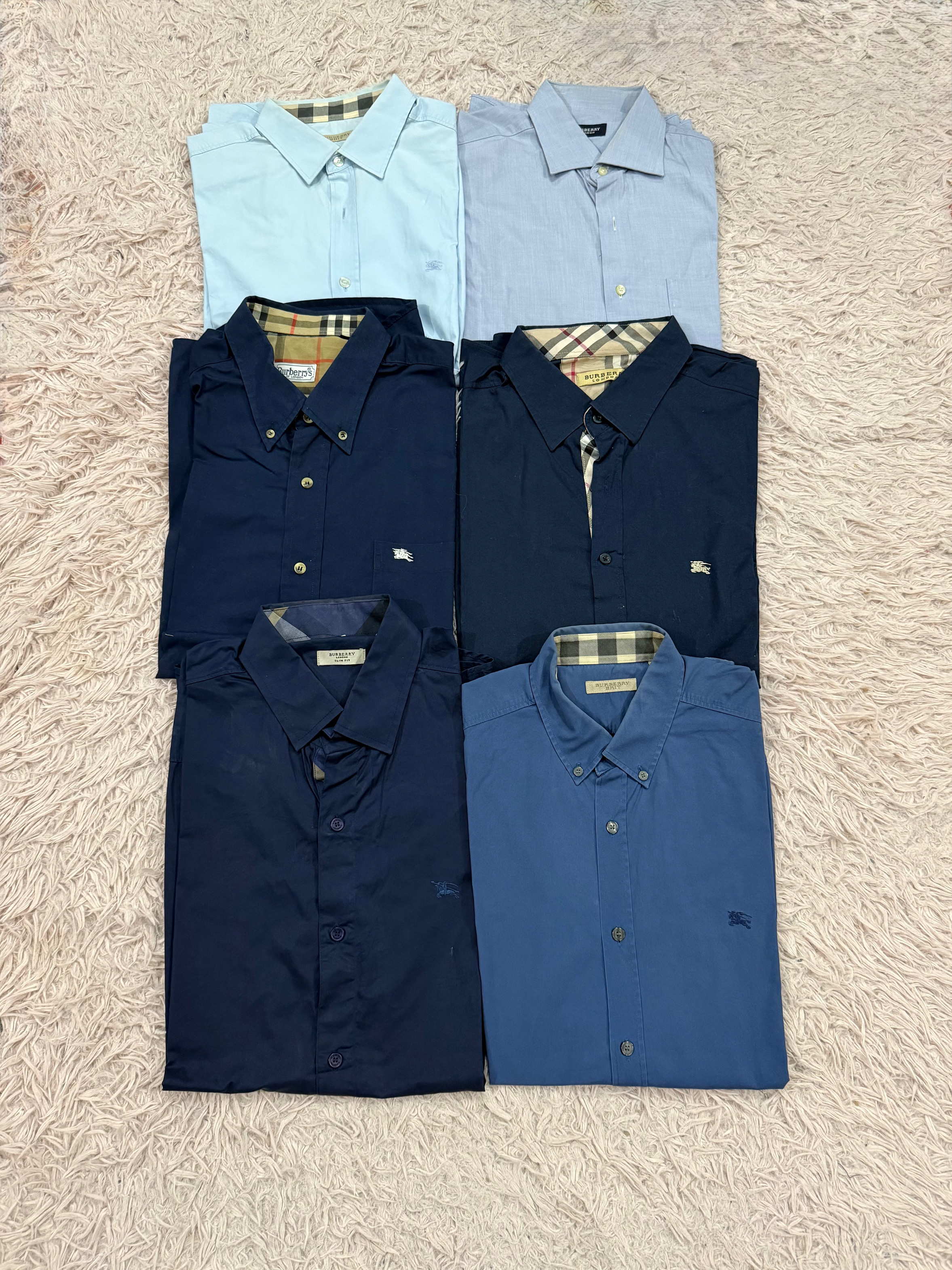 Camisas Lisos Burberry